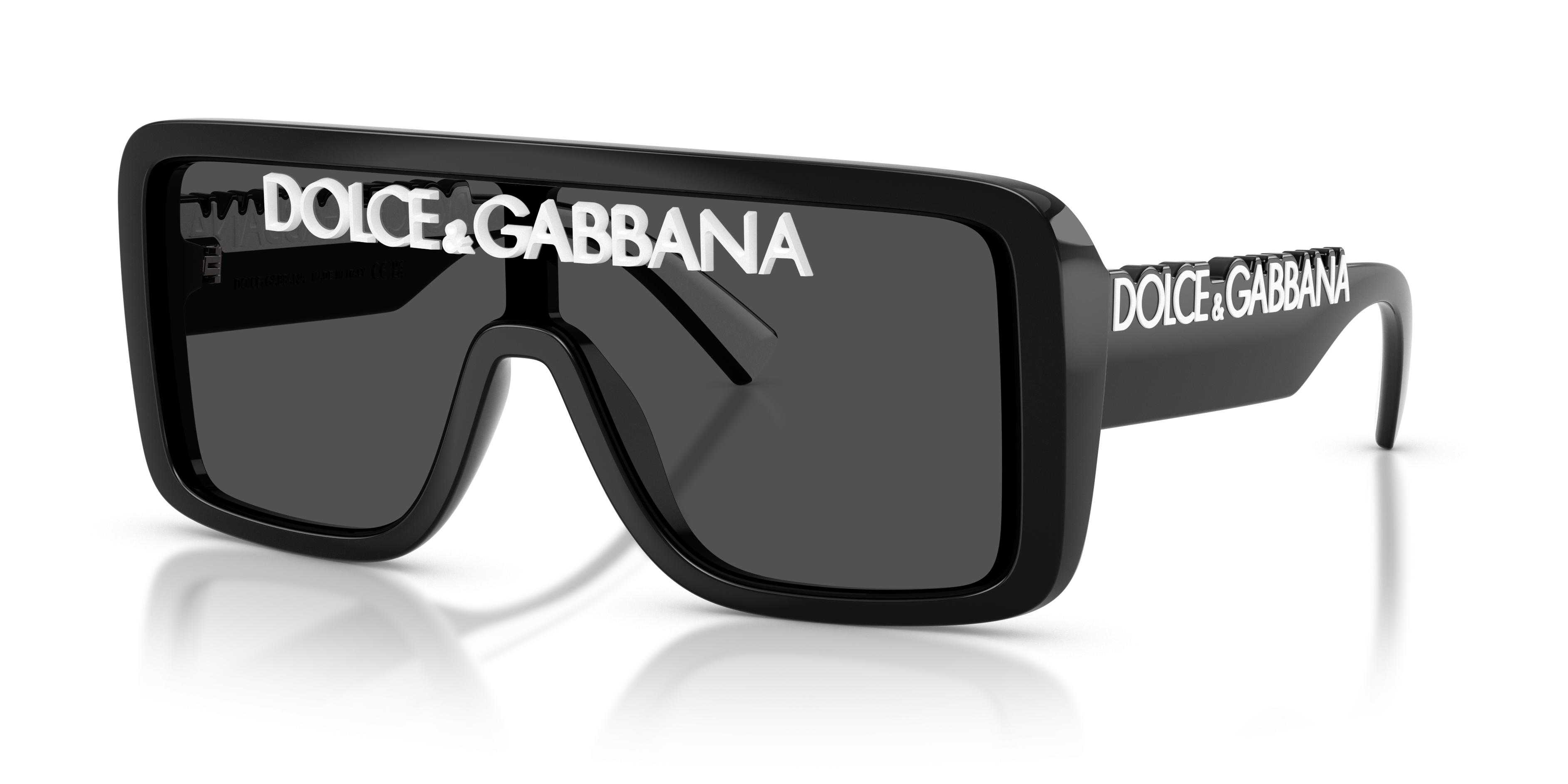 D&G Sunglasses ? Dolce & Gabbana Sunglasses DG4438 501/87 55 Black grey Woman  main image 2