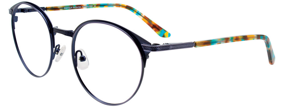 EASYCLIP EC422 Eyeglasses 050 CLIP 51mm EasyClip EC428 With Magnetic Clip-On Lens Eyeglasses  main image 2