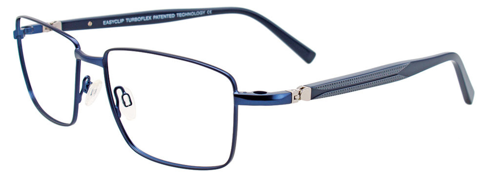 EASYCLIP EC470 Eyeglasses 020 CLIP 57mm EasyClip EC703 Eyeglasses with Clip-on Sunglasses | Size 51 main image 4