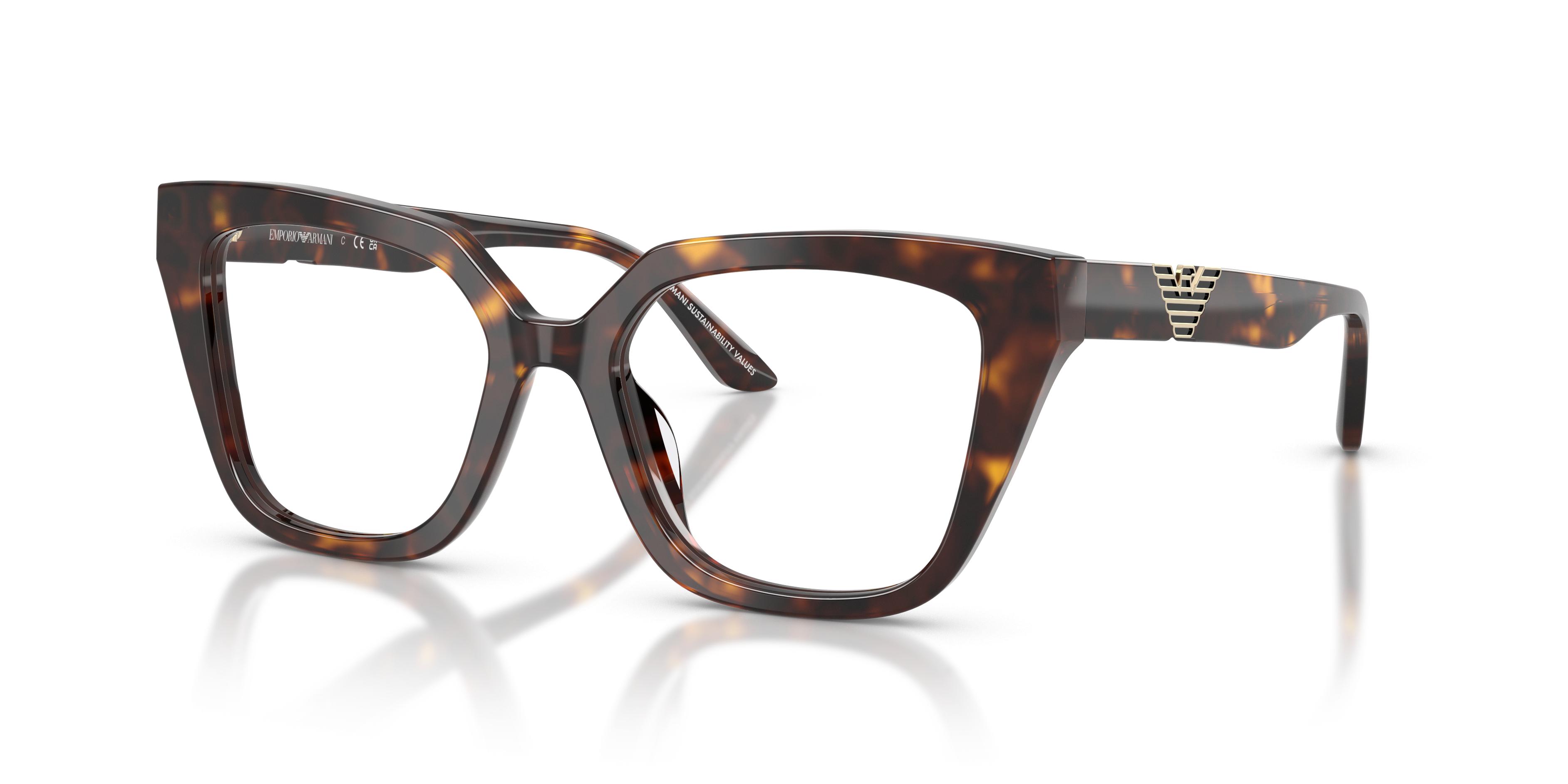 Emporio Armani eyeglasses brown Emporio Armani Glasses EA3250U 6203 main image 3