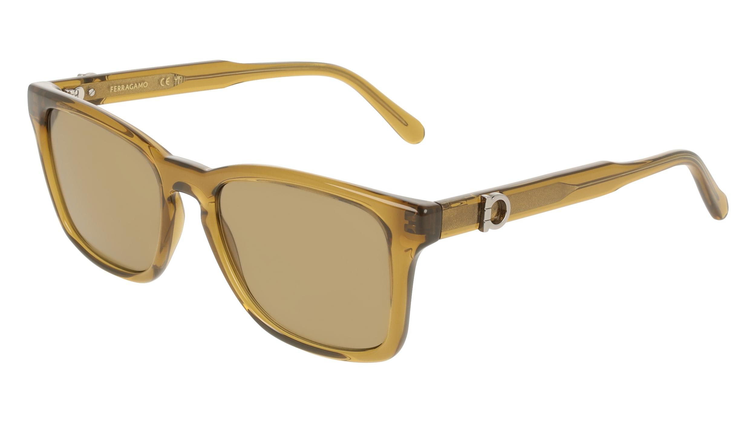Ferragamo sunglasses. Brown/tan color Salvatore Ferragamo Sf941sl Grey Havana/beige One Size for  main image 4