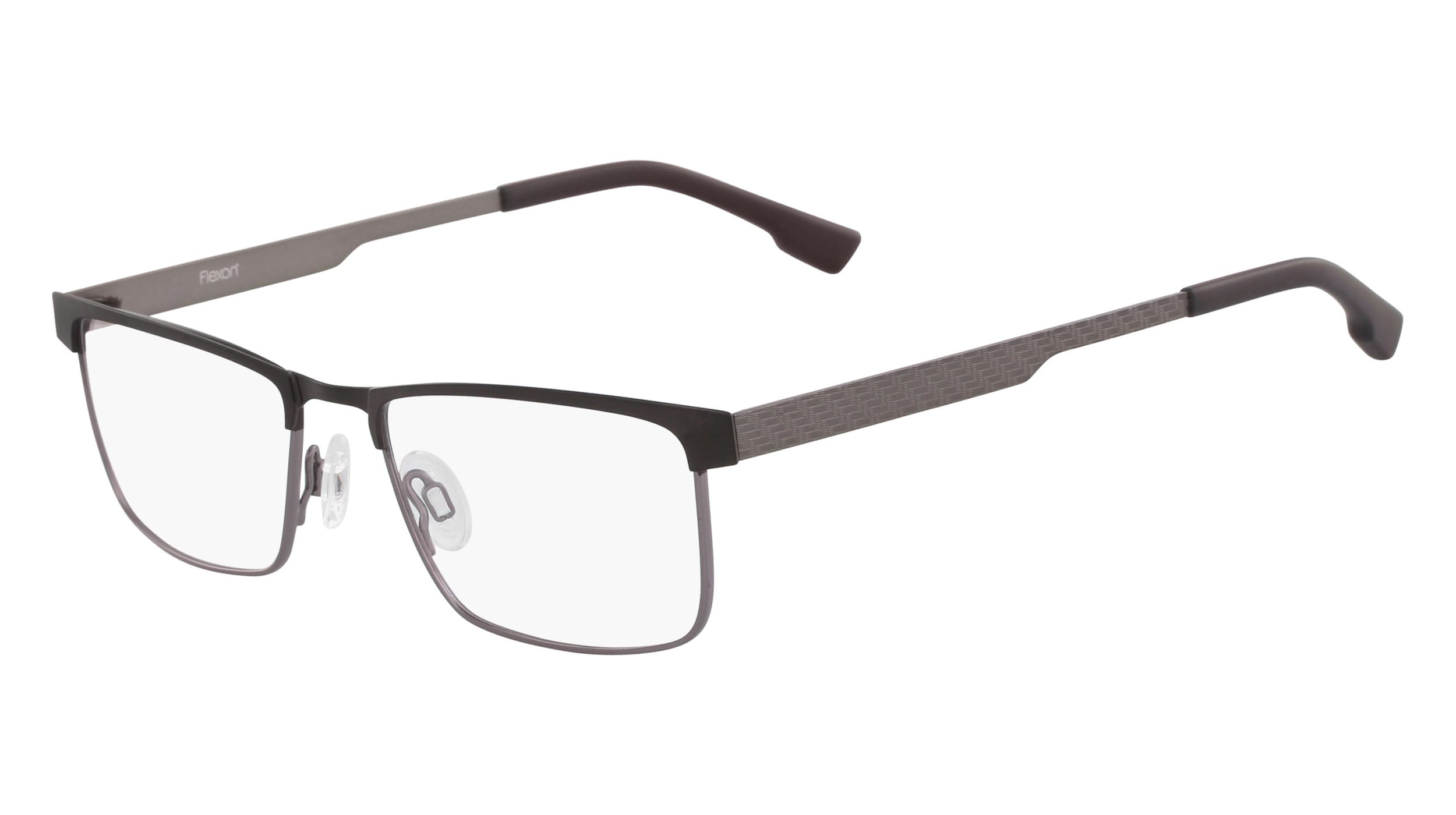 NEW FLEXON B2002 001 Black Flexible Titanium Eyeglasses 53mm with Flexon Case Flexon FLEXON B2005-032 55mm New Eyeglasses - Walmart.com main image 2