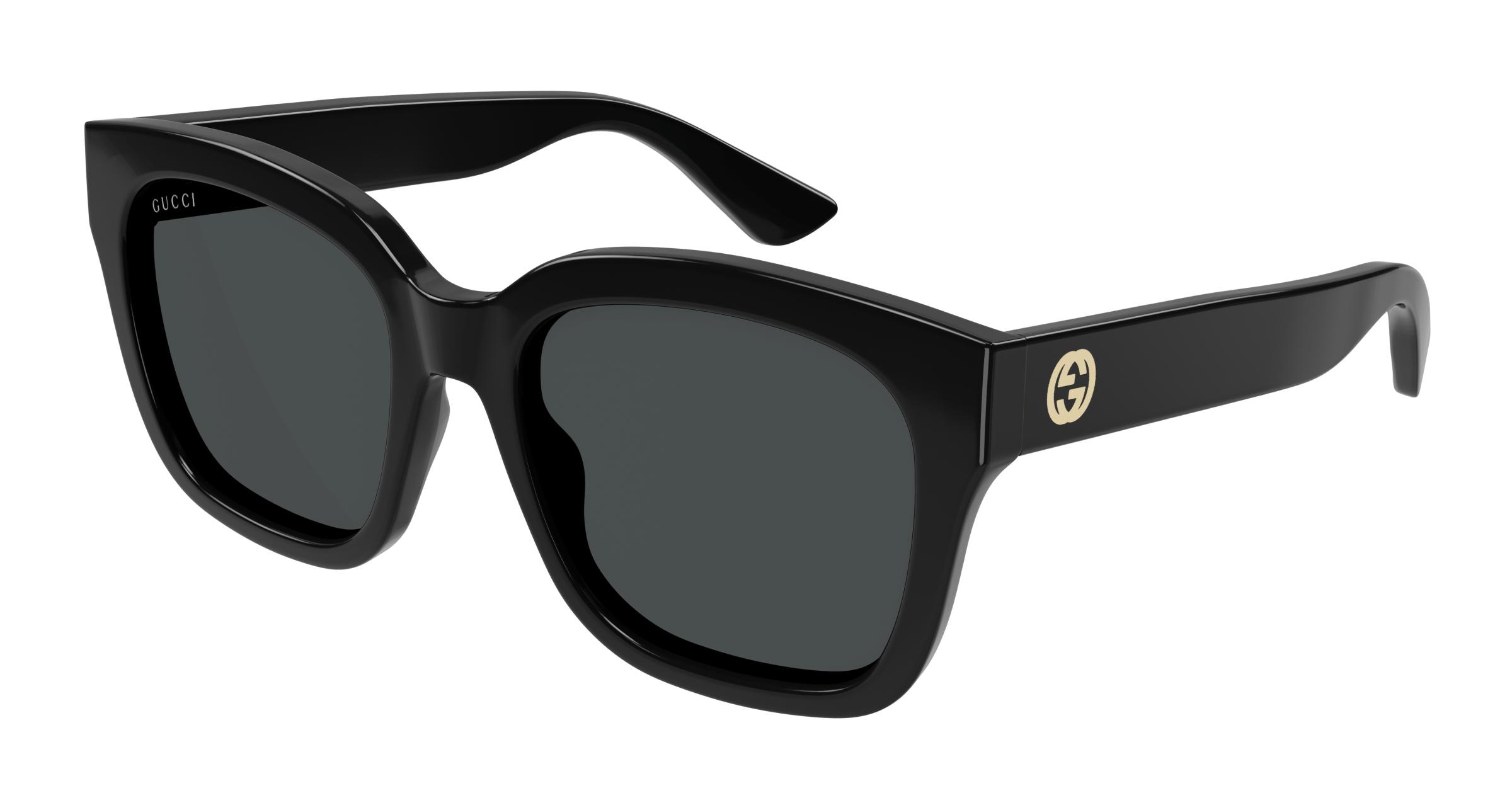 Gucci GG1338S 001 Sunglasses Black Square Frame, Smoke Lenses New GUCCI GG1338S 001 Black/Smoke 54-19-140 Sunglasses | eBay main image 2