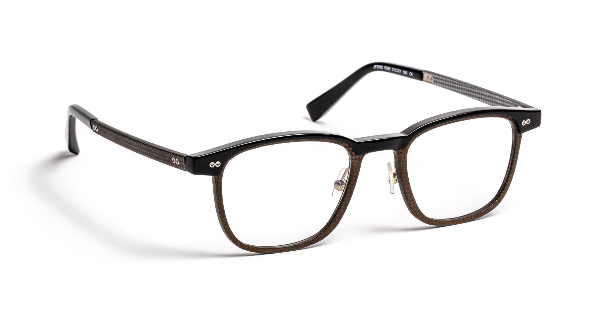 J.F. REY Designer Eyeglasses Frames Black‎ Cream Pattern Fashion Glasses J.F. Rey® Prescription Glasses - Authorized Dealer  main image 3