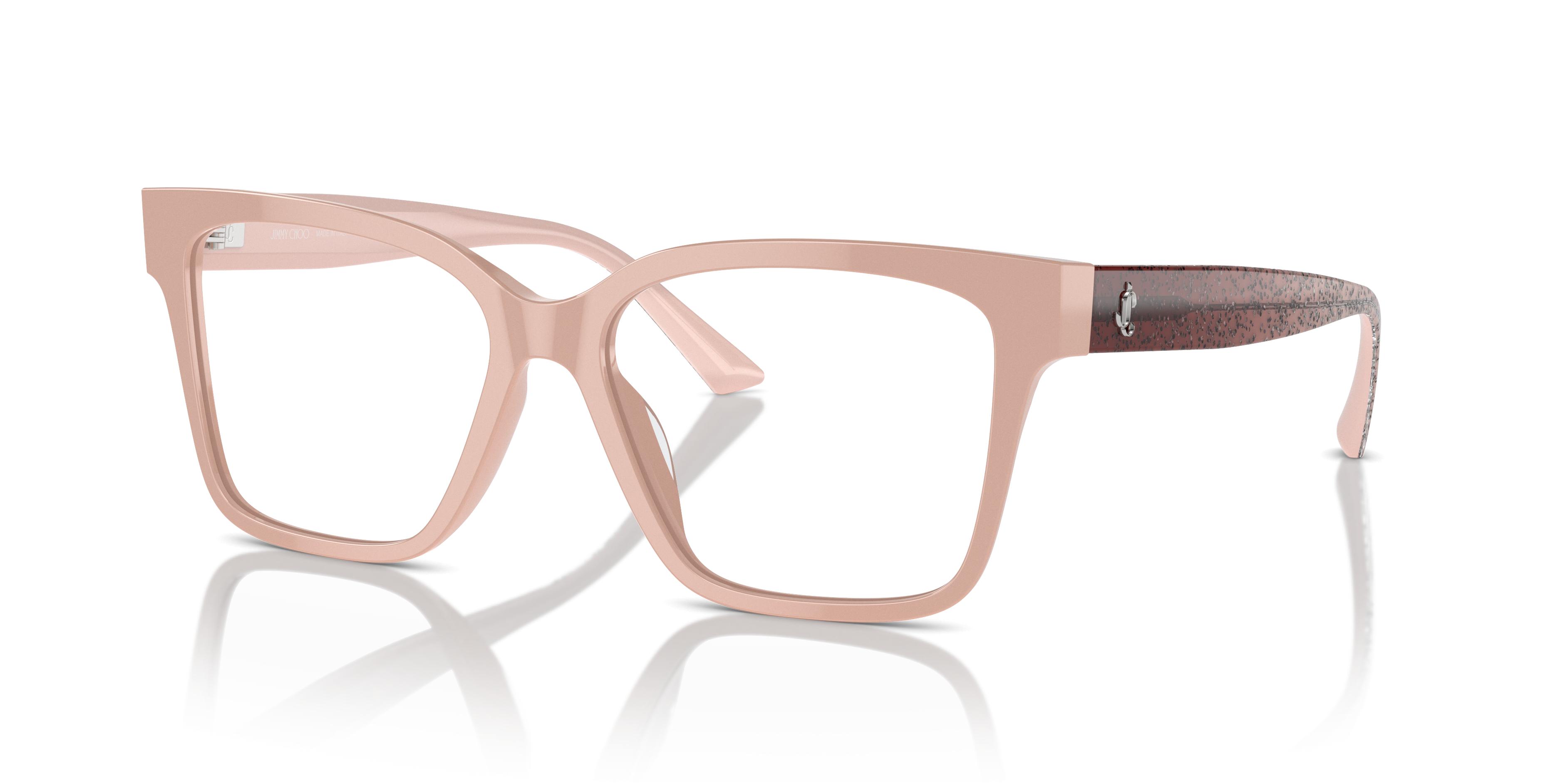 New Jimmy Choo Eyeglasses Eyeglasses Jimmy Choo 225 0PJP Blue / 00 Demo Lens at Amazon  main image 4