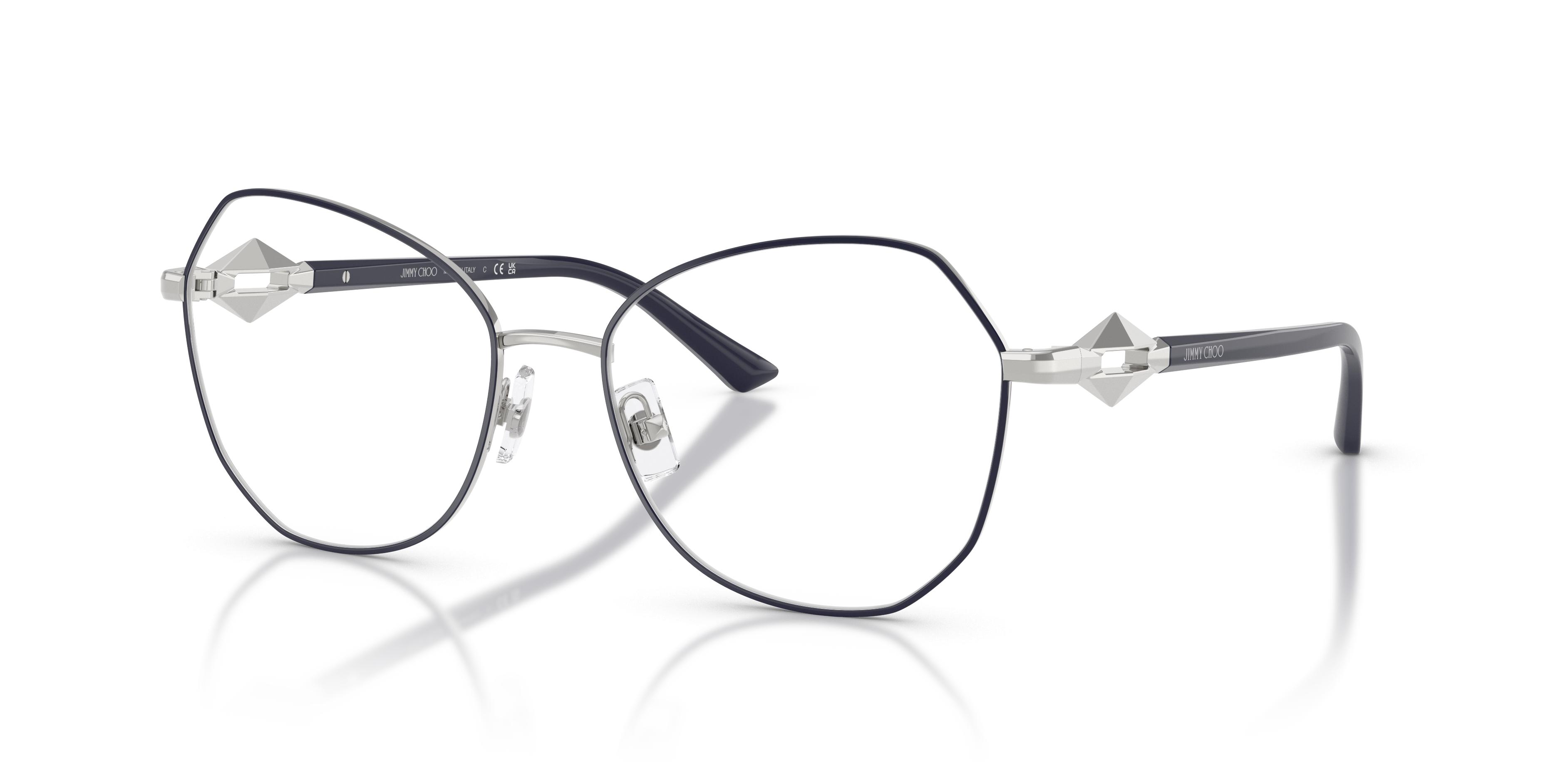 Jimmy Choo Women Glasses Frame 111 ENG Eyewear Made in Italy Eyeglasses JC2011 Eyeglasses - Jimmy Choo Authorized Retailer  main image 4