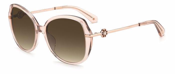 ? New Kate Spade TALIYAH/G/S Sunglasses ?️ Kate Spade Taliyah/G/S PJP14 Oversize Sunglasses Blue Silver  main image 3