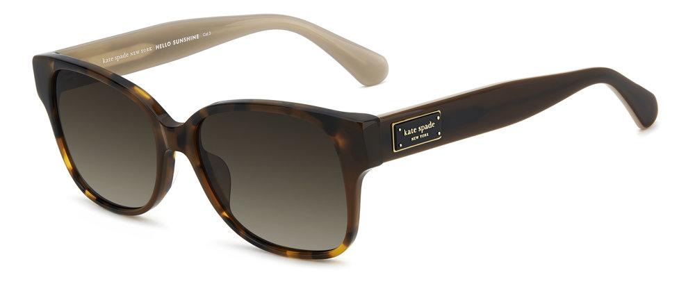 Kate Spade Leatrice 2.00 Prescription Sunglasses EUC comes with Kate Spade Case Kate Spade KS Jackeline 2 2VM Yellow Tortoise Eyeglasses  main image 4