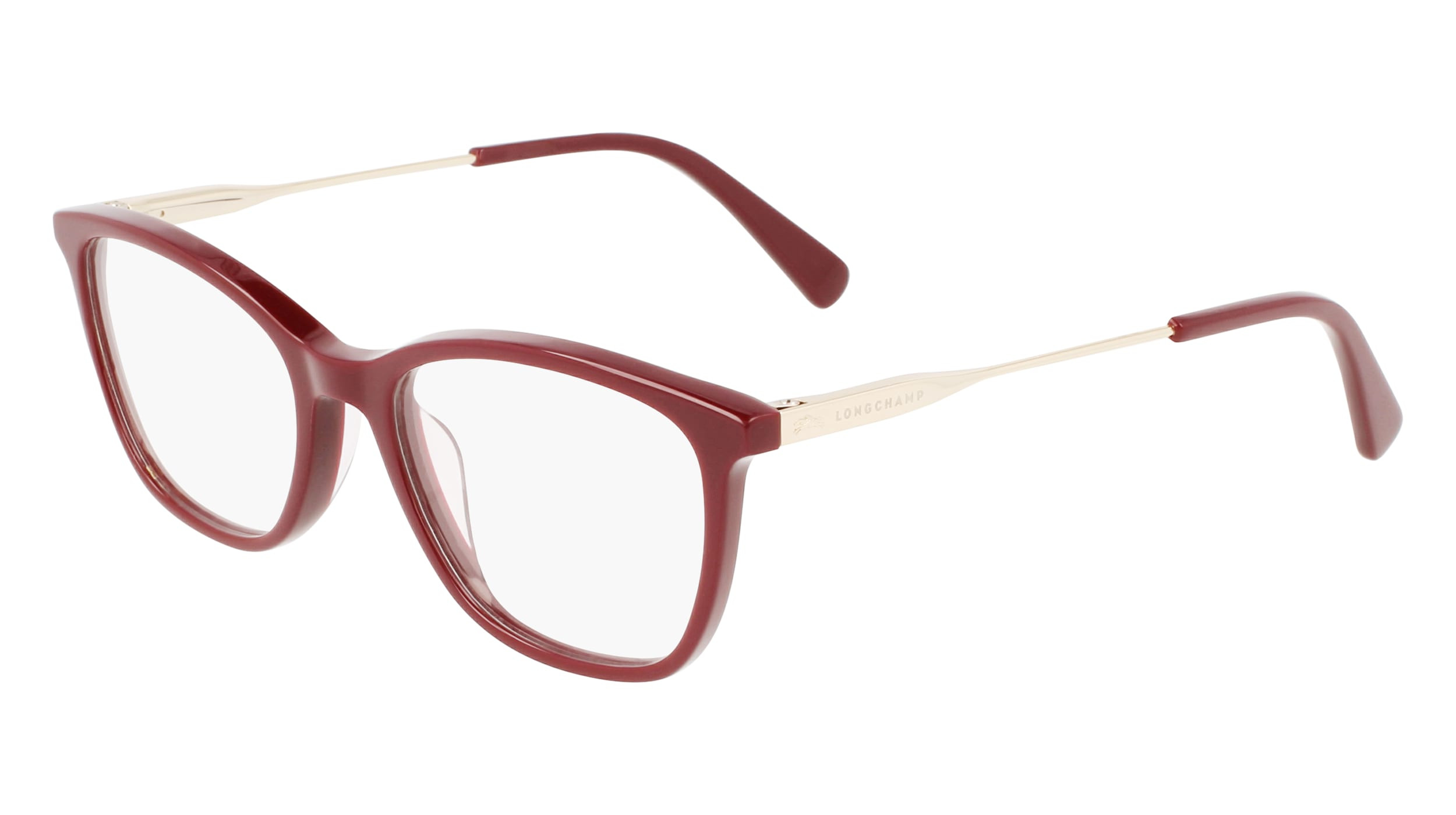 Longchamp Women Eyeglasses Frame Eye Wear LO2657 Glasse Burgundy Tone Frame only LO2647 Eyeglasses Frames by Longchamp main image 2