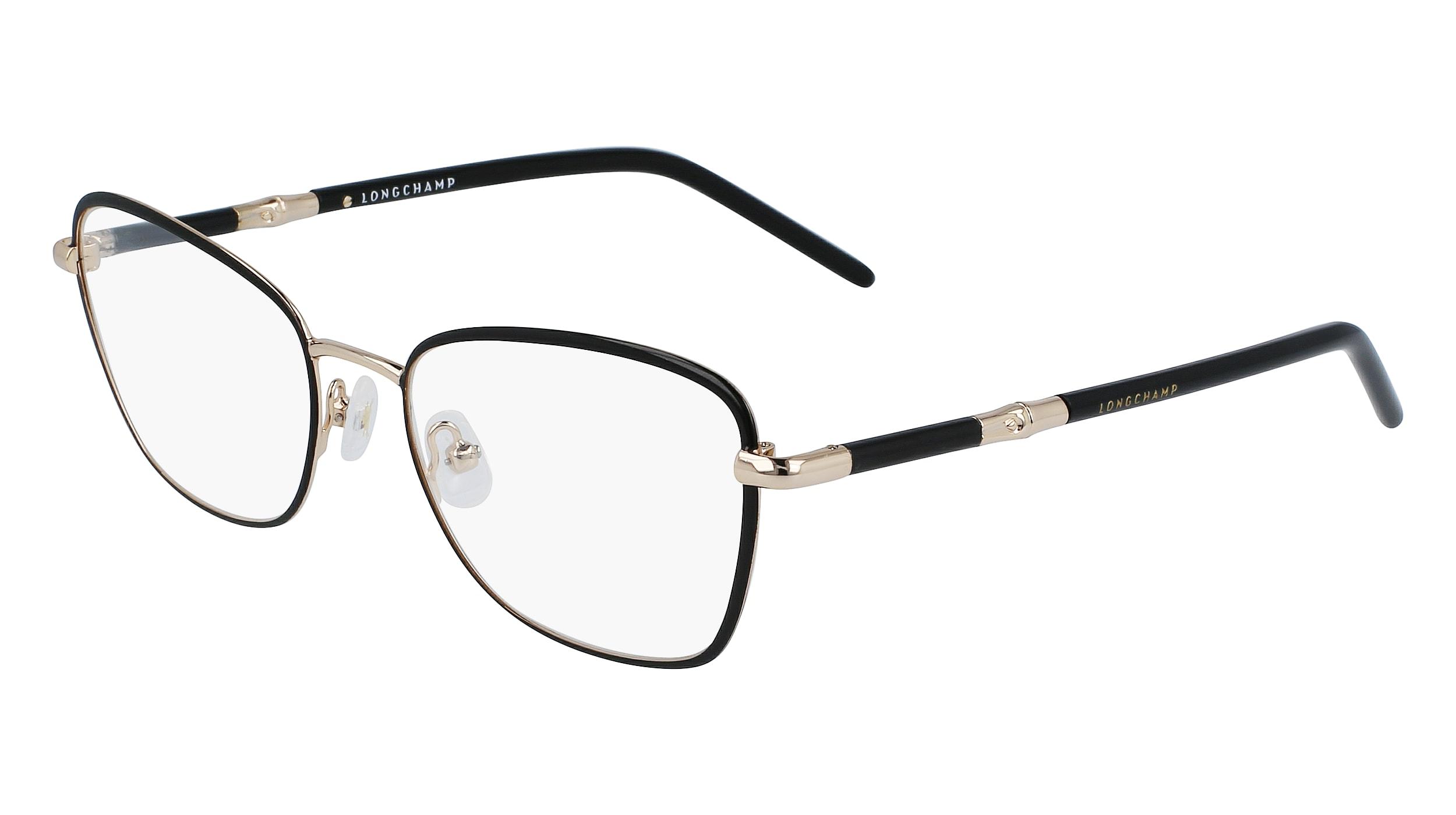 Longchamp Eyeglasses Lo2153 043 Silver/Azure 55/17/140 - NWT Longchamp LO2150 Eyeglasses | Select Eyewear main image 4