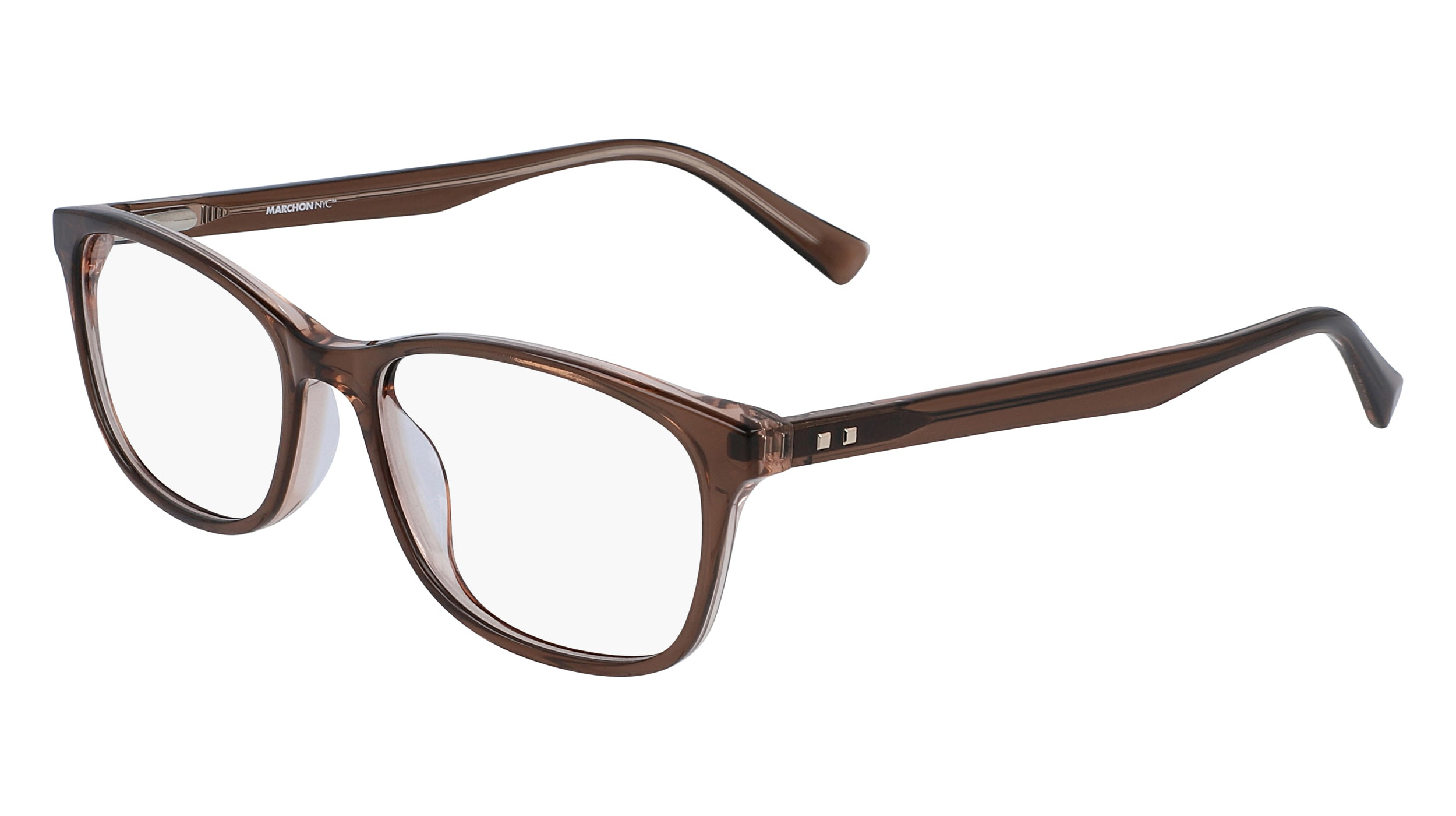 New MARCHON NYC M-5005 035 Smoke & Blue Eyeglasses  53mm with Case marchon-eye-M5008-Teal320.jpg main image 2