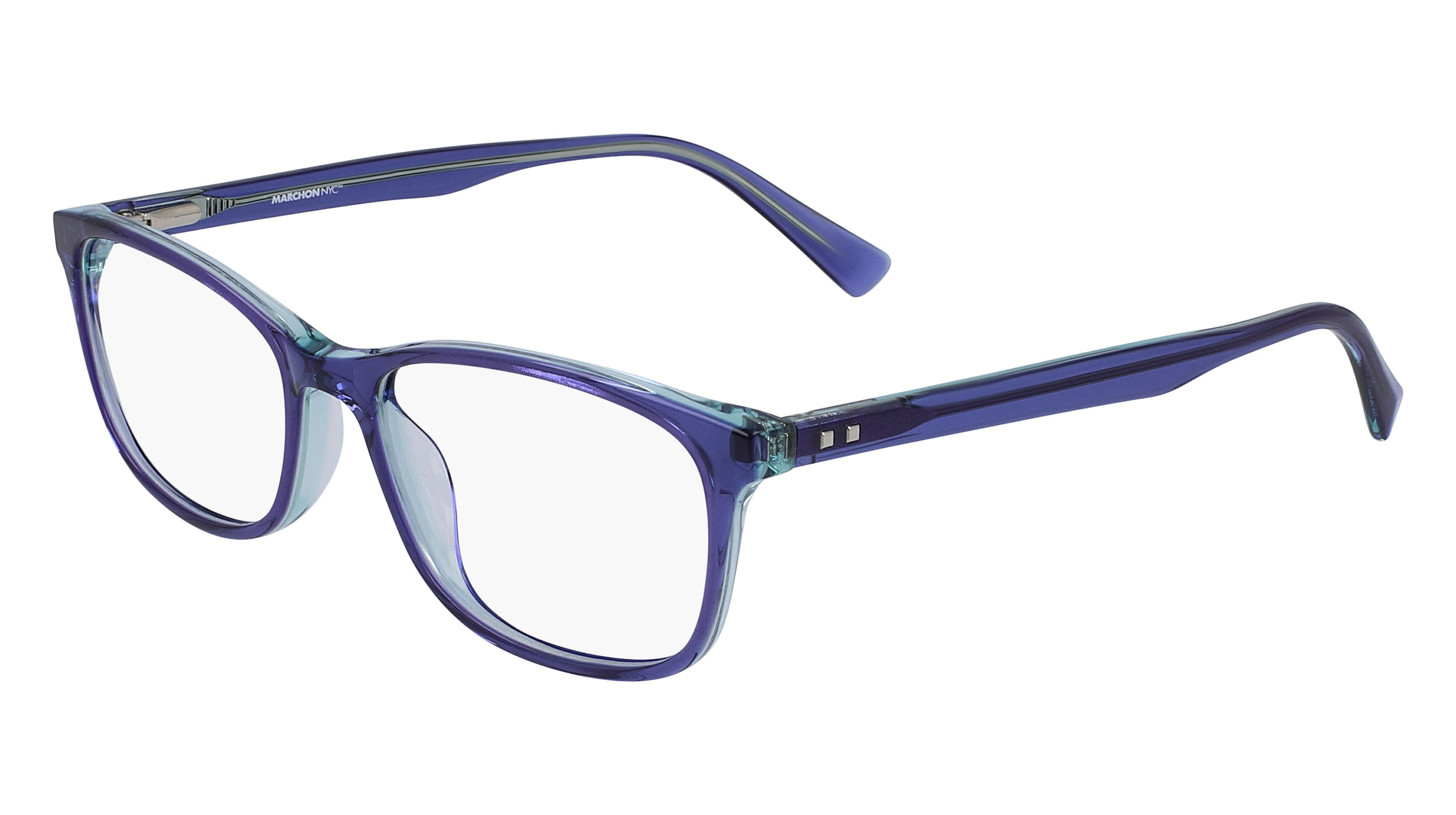 NEW KIDS MARCHON JR NYC M-ADDYSON 470 Blue Eyeglasses 50mm with MARCHON Case Marchon NYC M 2031 Eyeglasses main image 3