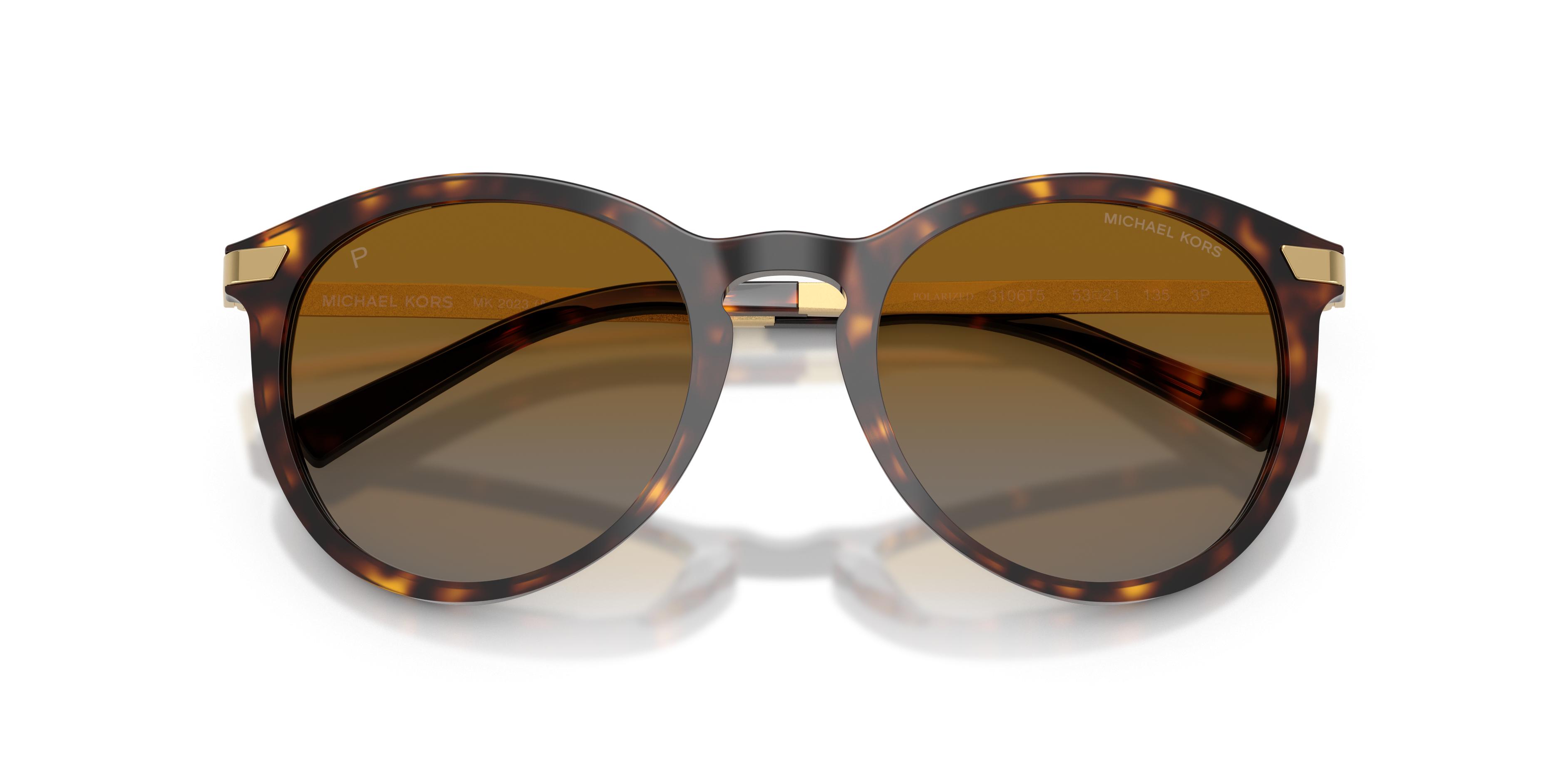 Michael Kors Adrianna III Cat Eye Sunglasses Amazon.com: Michael Kors MK2023 Adrianna III Round  main image 3