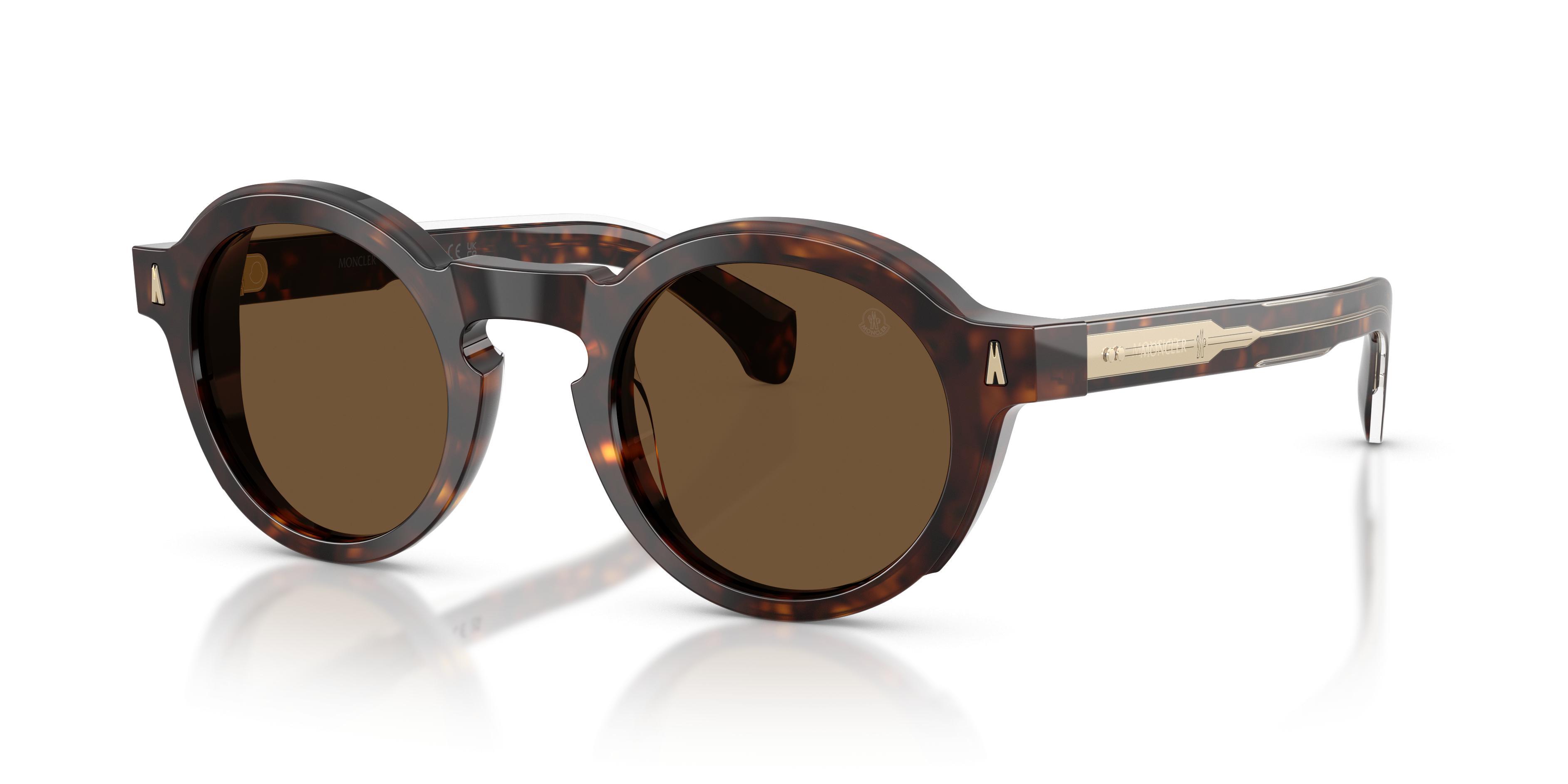 MONCLER - Sunglasses -clear frame with mirror lens - Moncler Claro 6004F Sunglasses main image 2