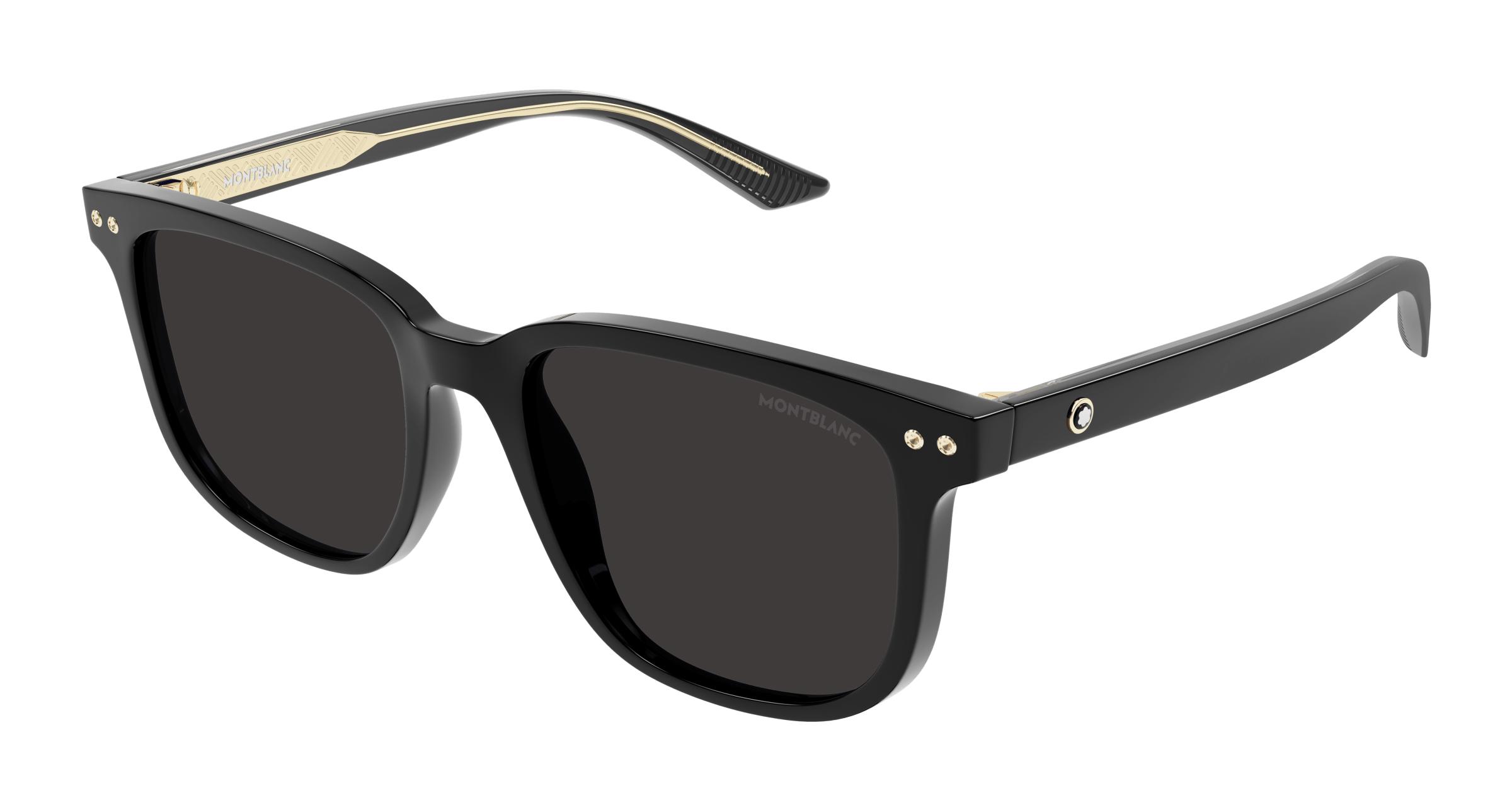 user_b2639e1cブラックM Amazon.com: MONTBLANC Smoke Square Men's Sunglasses MB0258SA 001