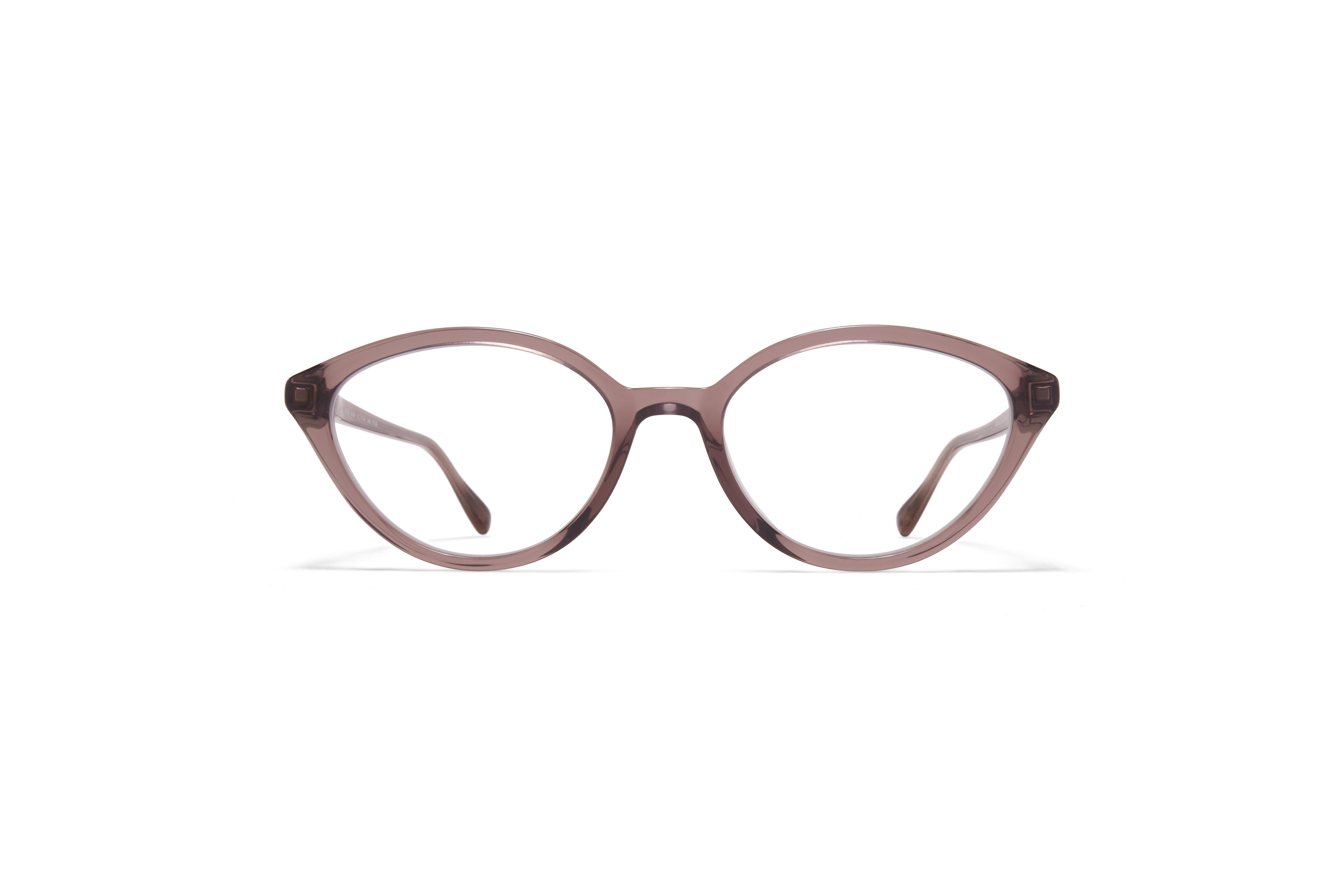 MYKITA-OP-BUY CONCORD-PEARL RED Eyeglasses Eye Glasses PEARL RED PEARL Authentic Pearl Rectangle Silver Semi Rimless Eyeglasses | Eyebuydirect main image 3