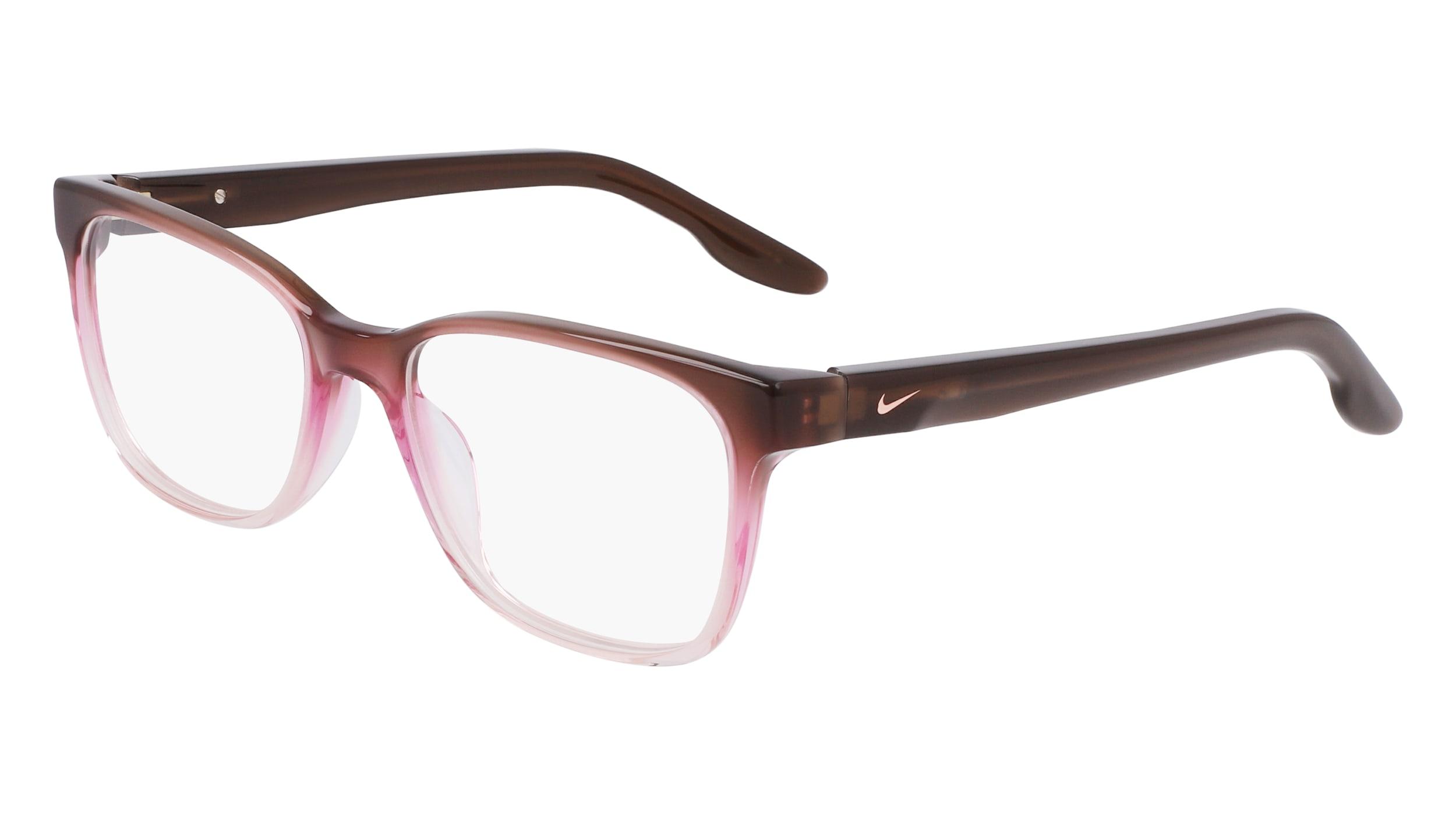 Nike Monza Brown Eyewear Frame Nike Eyeglasses Frames Only, NIKE 4050 211, 49-19-140, With  main image 3