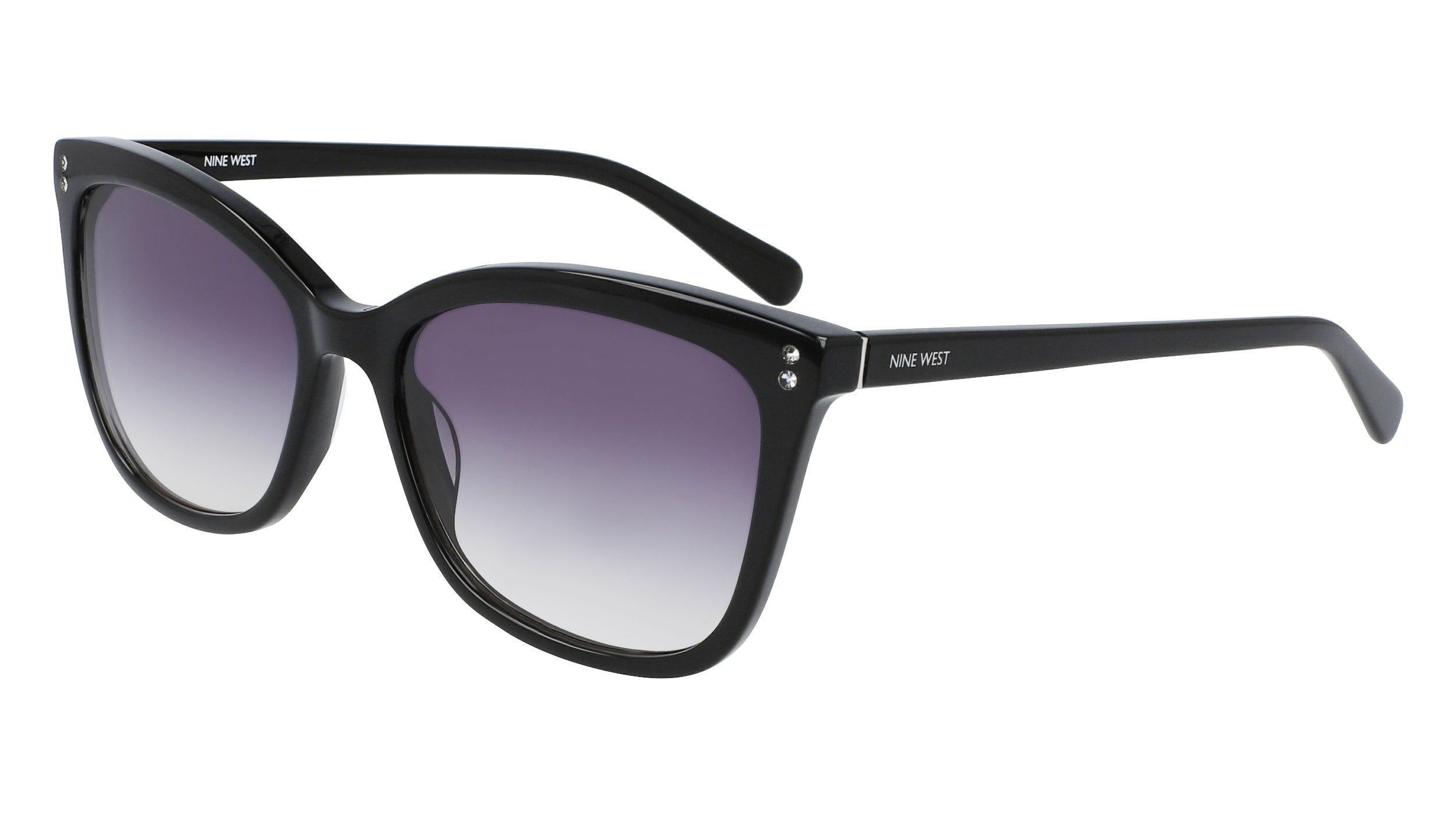 ?Nine West Sunglass black plastic rectangular ? Amazon.com: Nine West Women main image 2