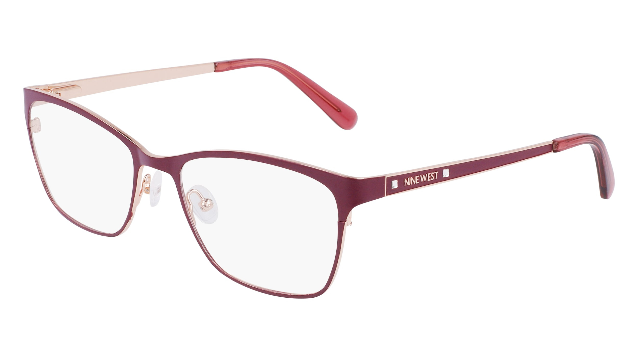 Nine West Red Women\'s Glasses NW8022 Eyeglasses Frames by Nine West main image 3
