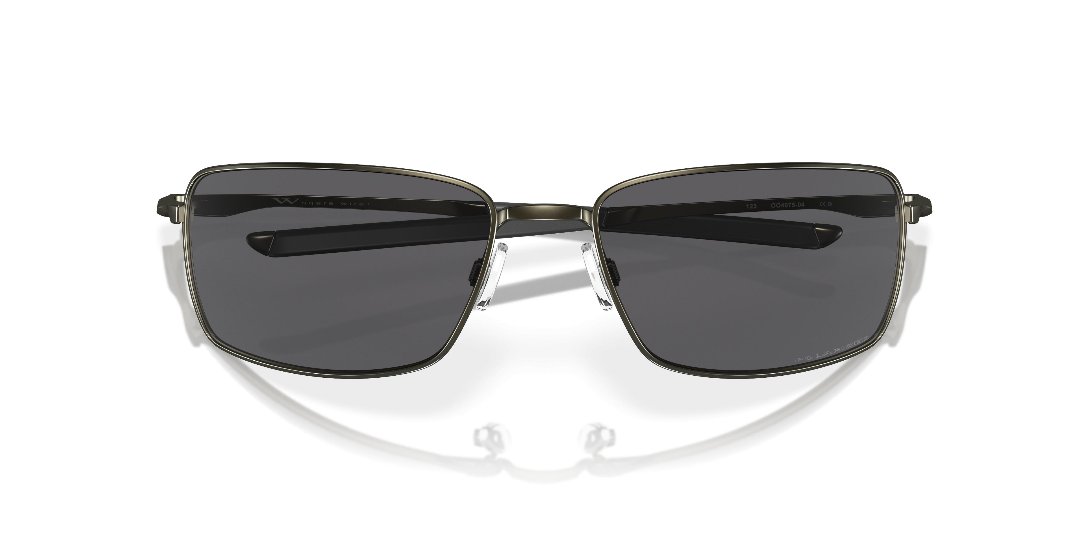 初期oakley square wire 2.0 black 美品 ケース付き Oakley Vintage Square Wire 2.0 Dark Frame / Black Iridium Lens