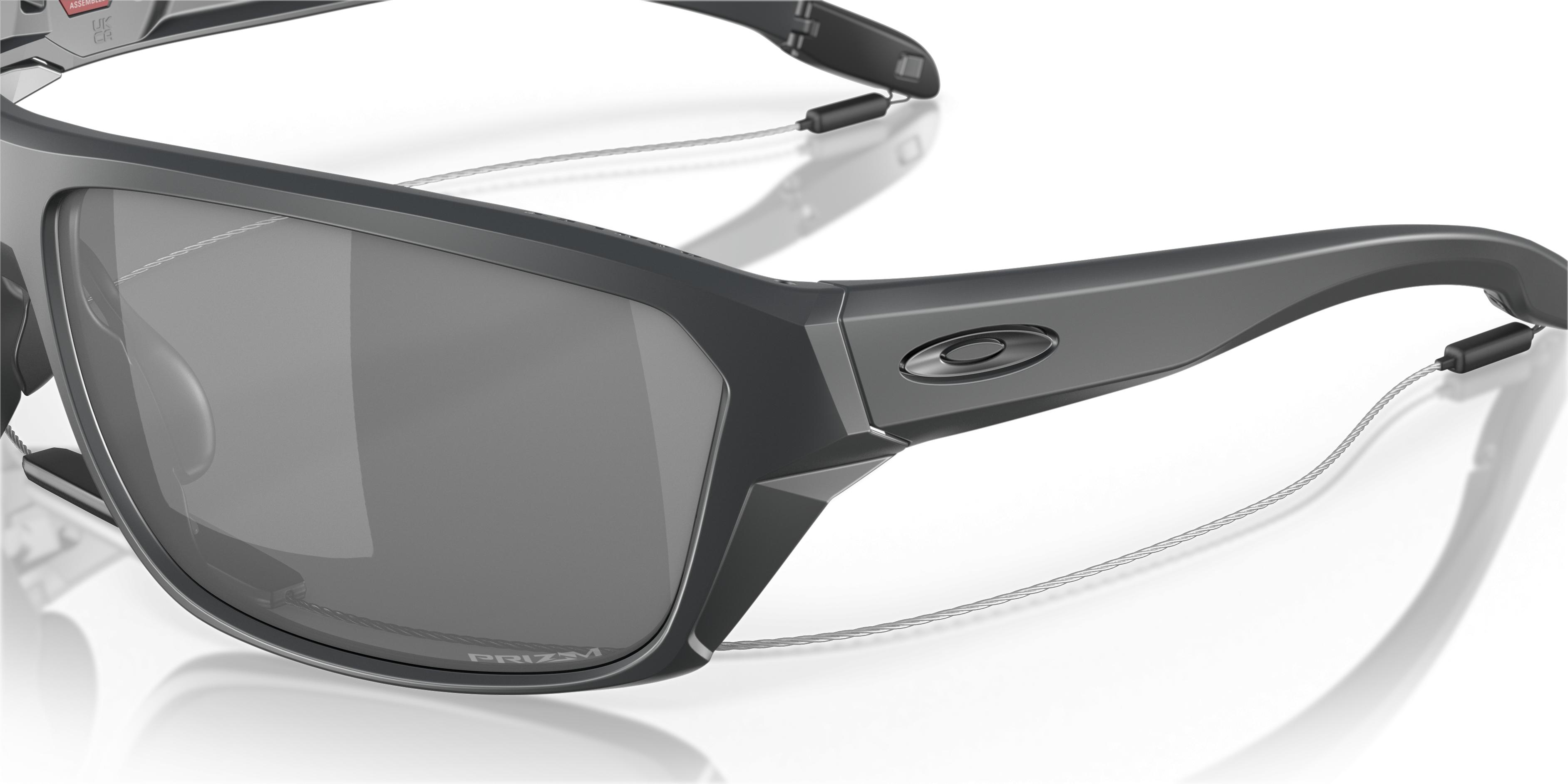 OAKLEY オークリーSplit Shot 9416-0464 Split Shot Prizm Deep Water Polarized Lenses, Matte Black