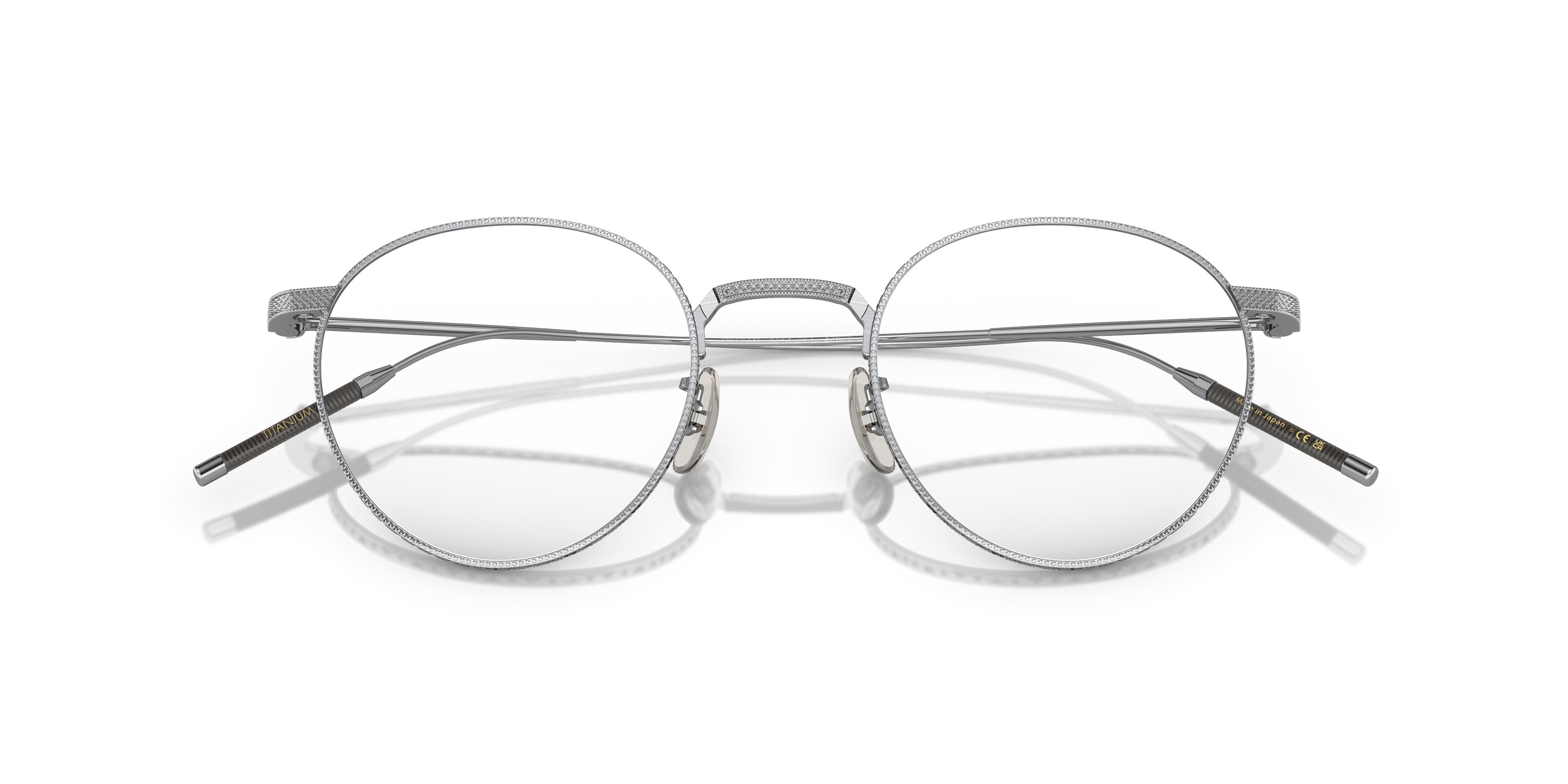 OLIVER PEOPLES シルバーラウンドメガネ OV1274T TK-1 Eyeglasses - Oliver Peoples Authorized Retailer