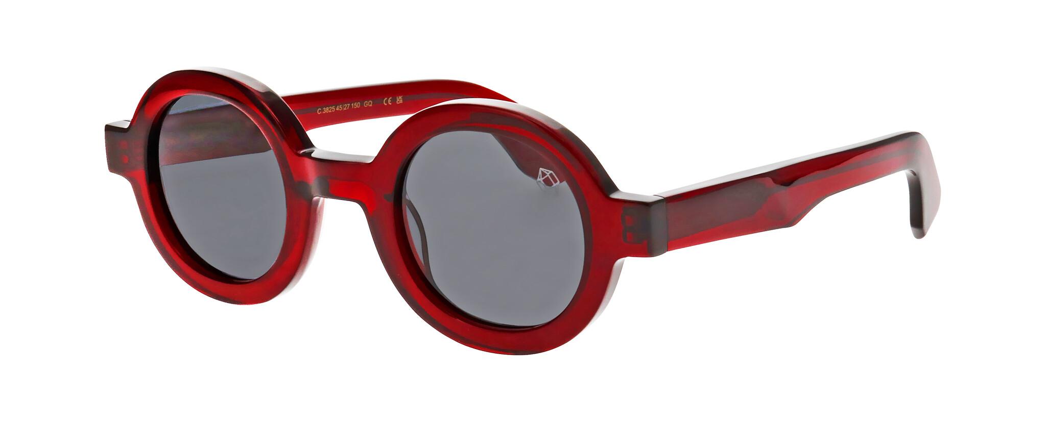 New Prodesign Denmark 8128 c.4021 Aviator Red Sunglasses Gray Lenses 56mm ProDesign Denmark CENSUR 1 S Sunglasses | Select Eyewear main image 3