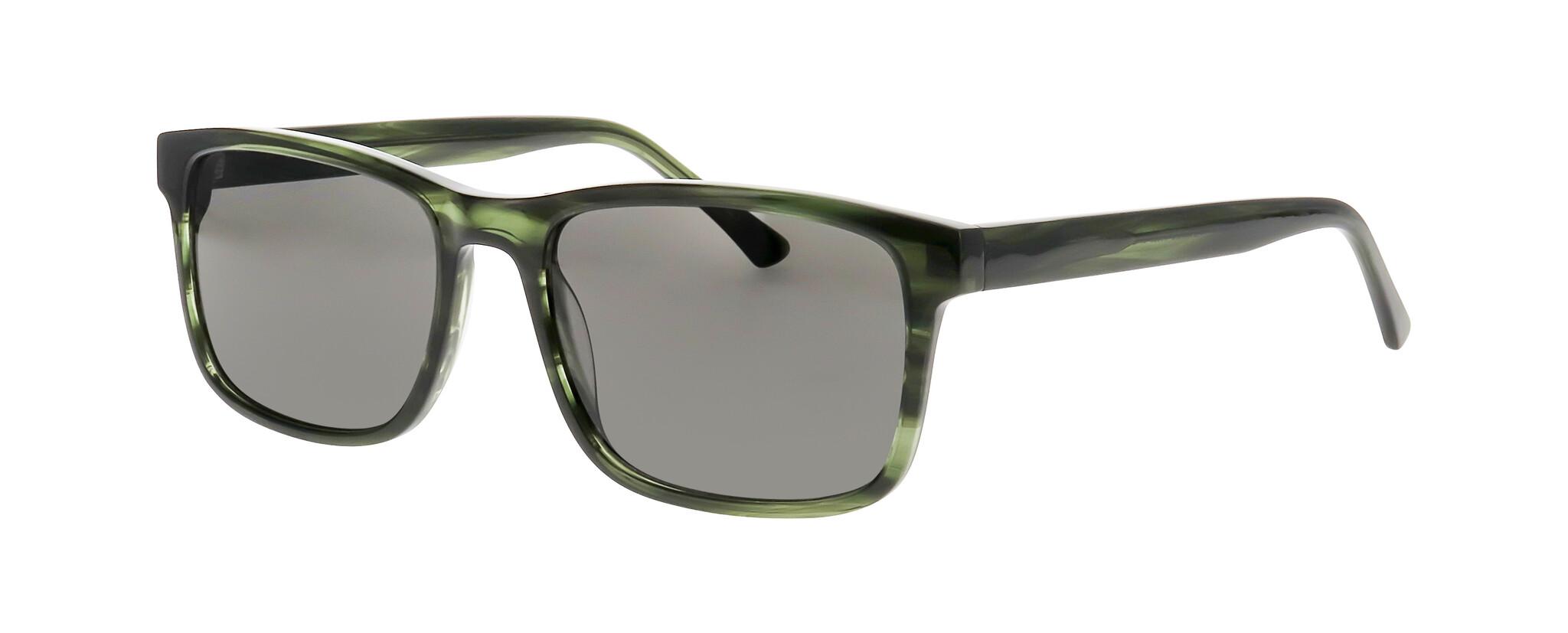 New Prodesign Denmark Cut 3 S 6525 Round Clear Sunglasses Green Lenses 48mm ProDesign Denmark Fill 3 - Designer Glasses Boutique main image 4