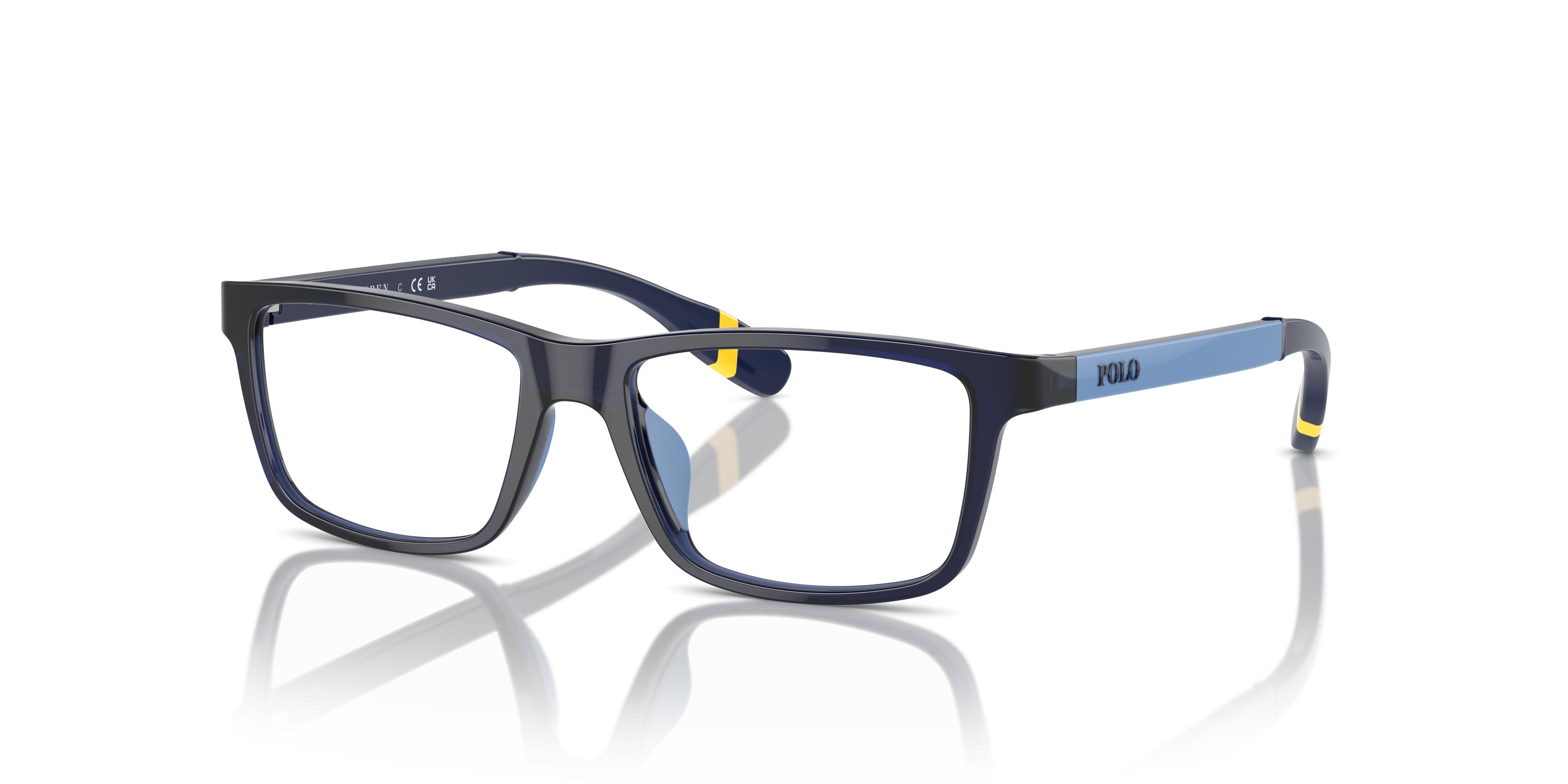 NWT Ralph Lauren Polo Prep 380 0P1T Youth Eyeglass Frame  42-17-125 Bronze Blue Amazon.com: Polo Prep PP8520 Eyeglass Frames, Shiny  main image 3