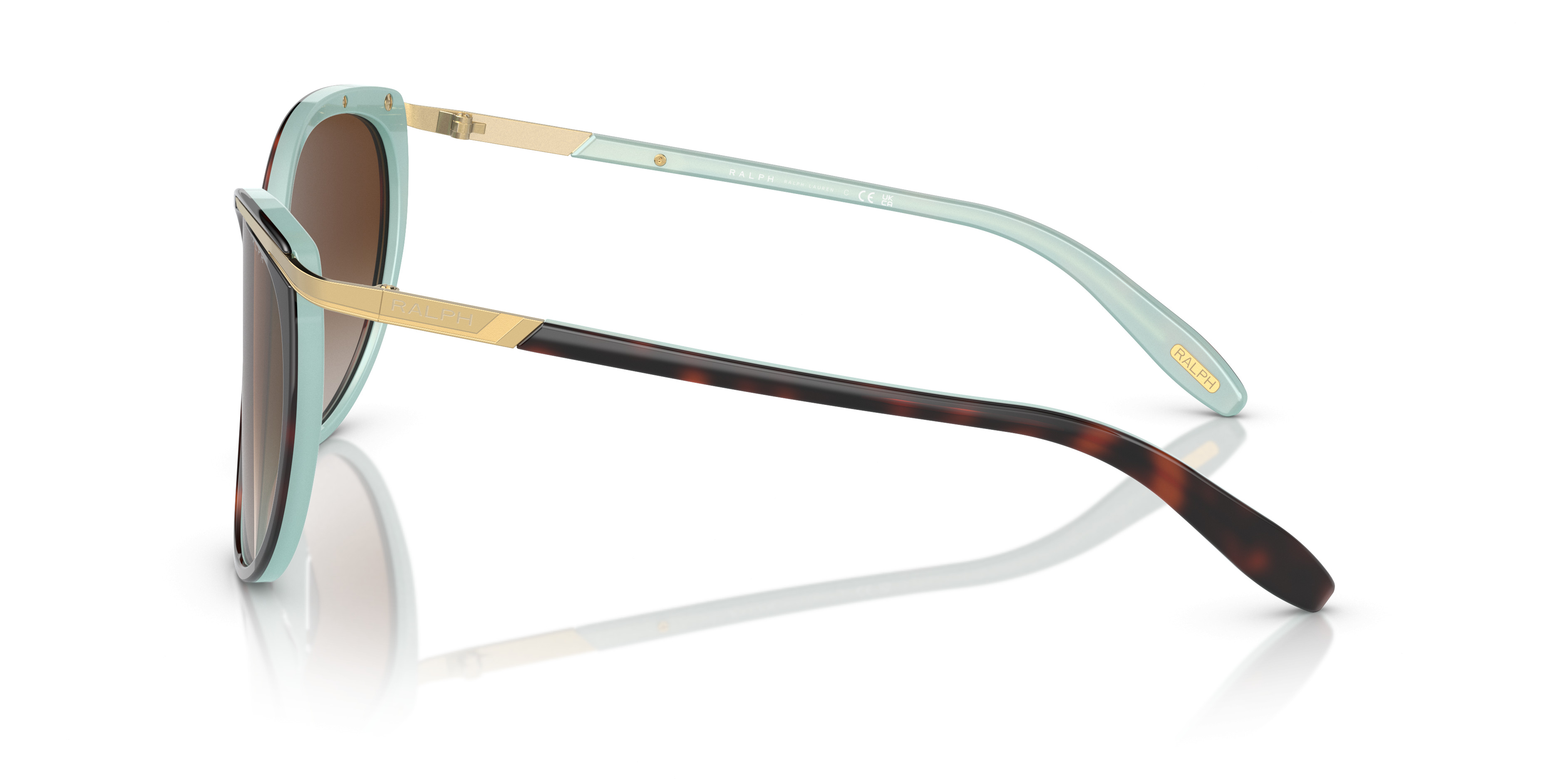 Ralph by Ralph Lauren Women\'s Ra5150 Cat Eye Sunglasses Ralph by Ralph Lauren RA 5305U Plastic Womens Cat-Eye  main image 2