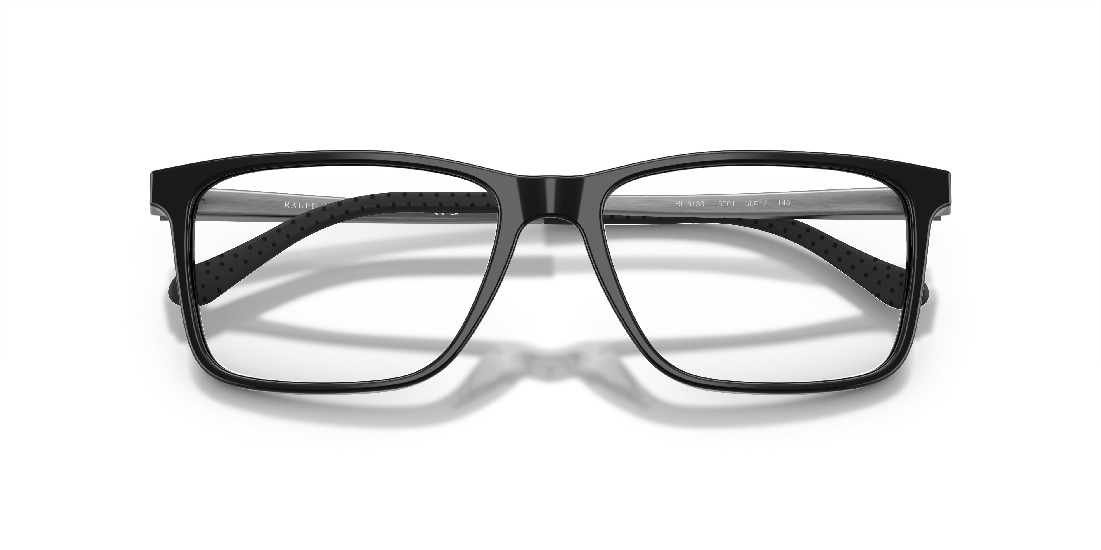 Vintage Ralph Lauren Black Frame Only.  Lens not flush with frame Ralph by Ralph Lauren RA7147 Eyeglasses | LensCrafters main image 2