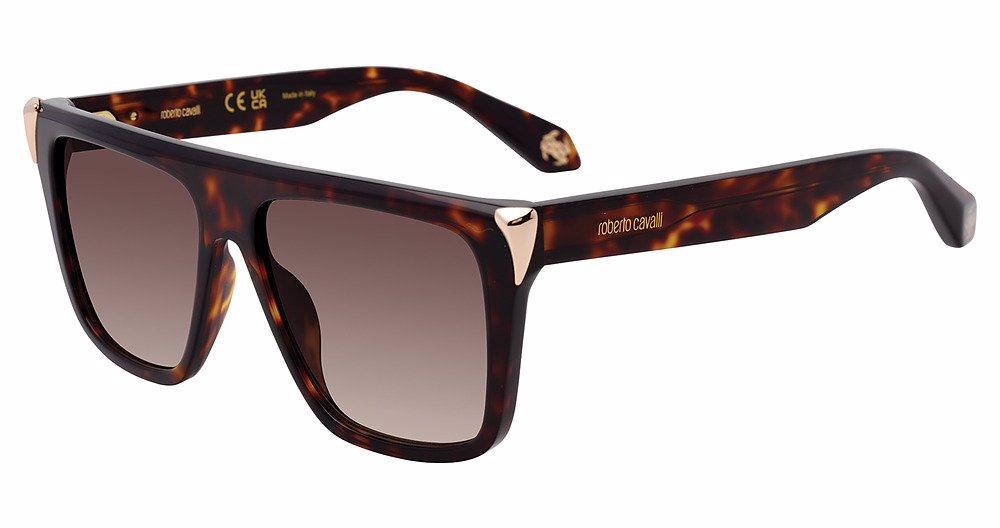Lunettes De Soleil Roberto Cavalli RC894 - Bronze Clair Brillant, Style Chic Et Neuf Avec étiquettes
