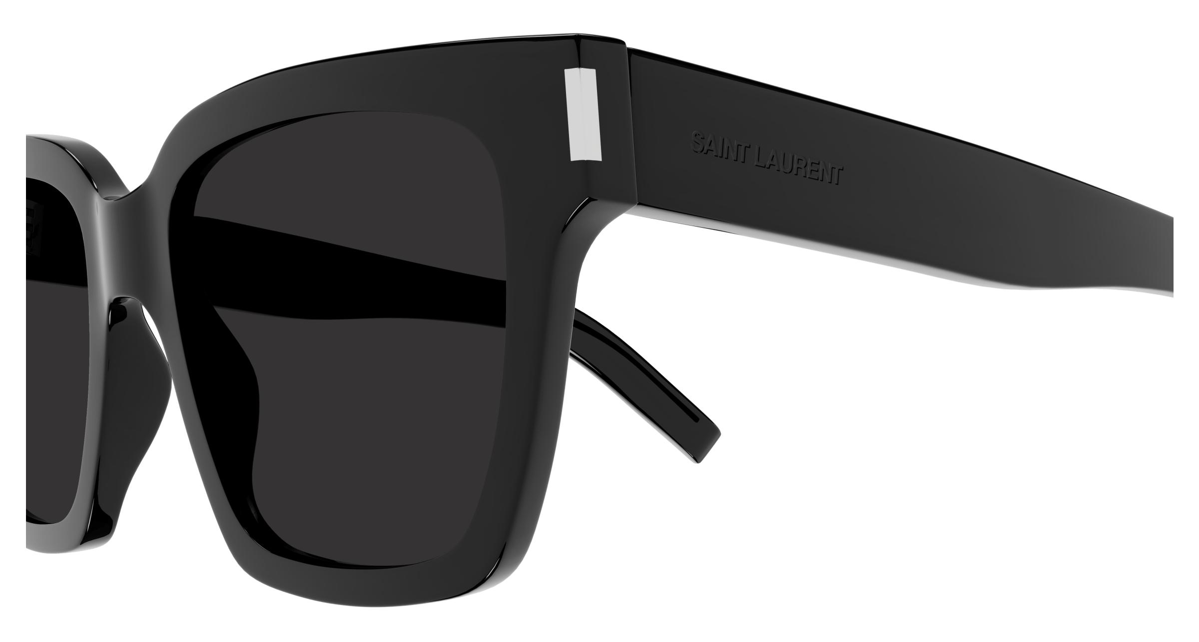 Saint Laurent Black Sunglasses SL 507 SAINT LAURENT SL 507 001 Black Grey Unisex 54 mm M Size  main image 3