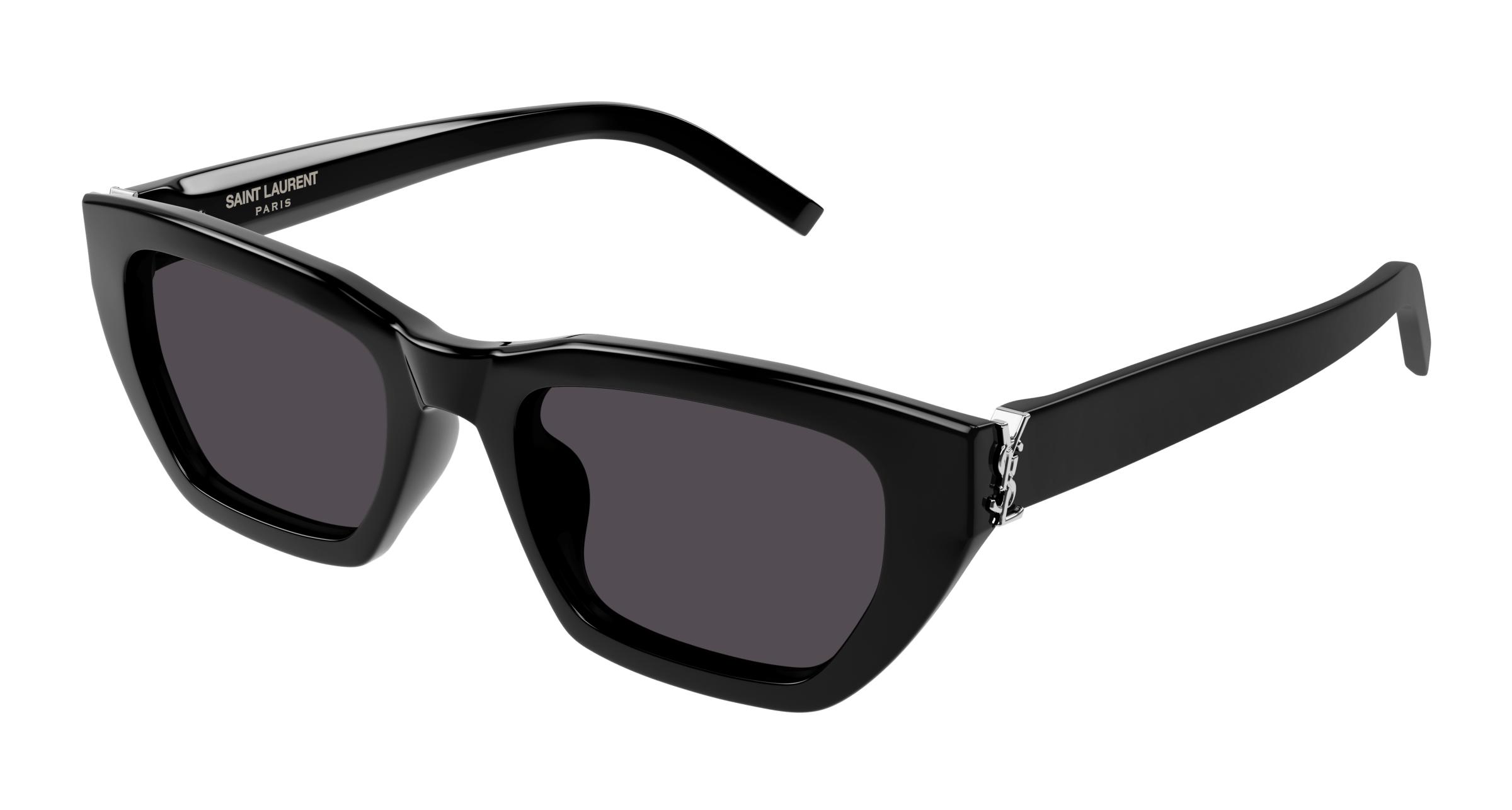 Saint Laurent Black Sunglasses with Dark Lenses Saint Laurent SL 762 Square Sunglasses | Fashion Eyewear US main image 4