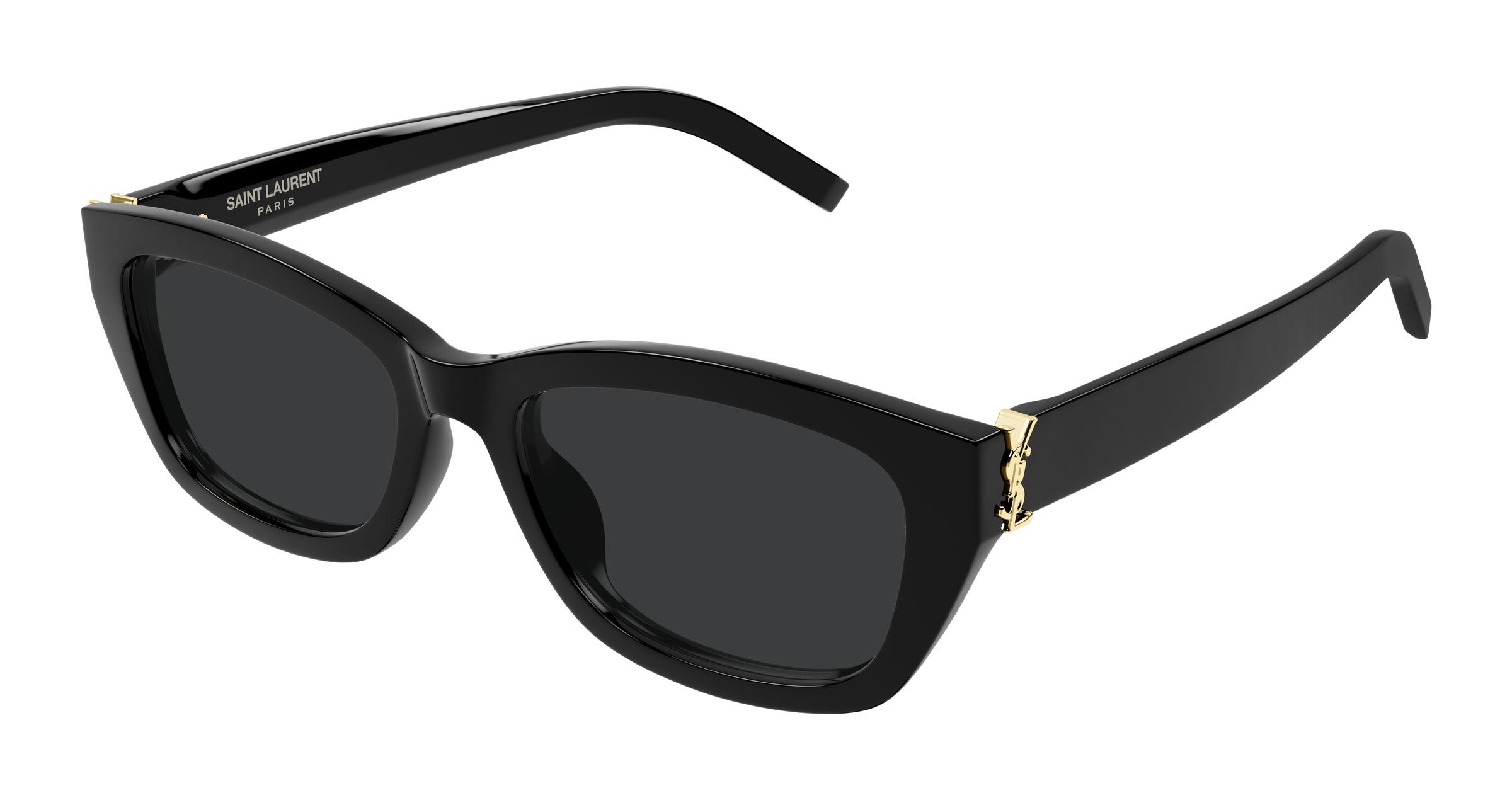 ?️NEW Saint Laurent sunnies?️ SL M143 Saint Laurent Sunglasses 001 Shiny Black - eye-oo.com main image 4