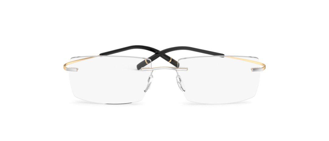 TMA The Icon Gold Edition Demo Rimless 5539 Eyeglasses