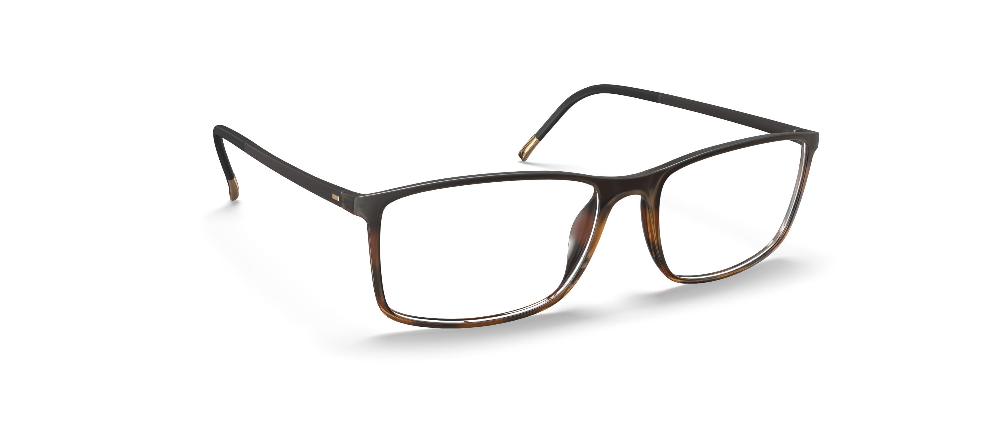 Silhouette Eyeglasses Frames SPX M 1912 /27 6054 Gold Oval Full Rim 53-12-130 Silhouette Eyeglasses Frames SPX M1912 /27 6053 Brown Gold  main image 4