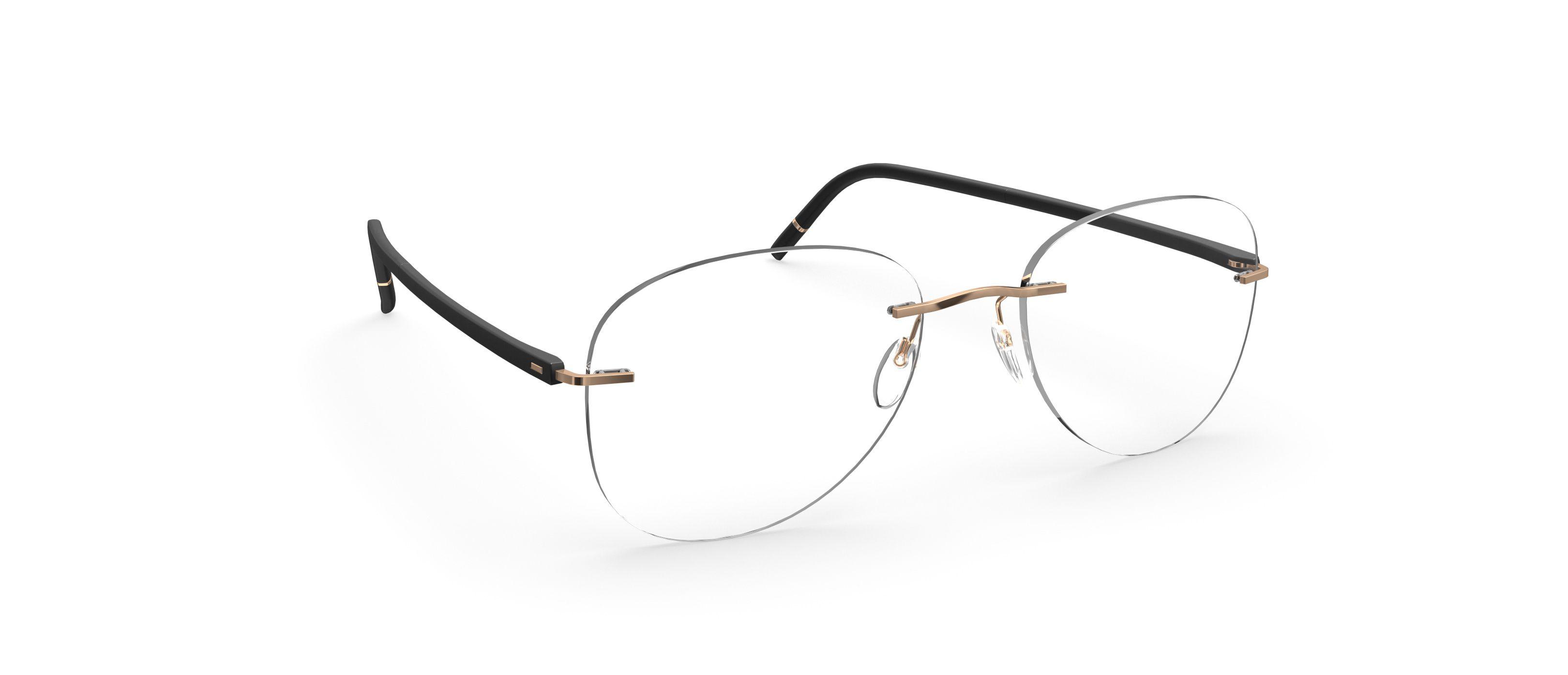 The Wave 5567 DO Eyeglasses (Chassis #5567) - Silhouette Rimless
