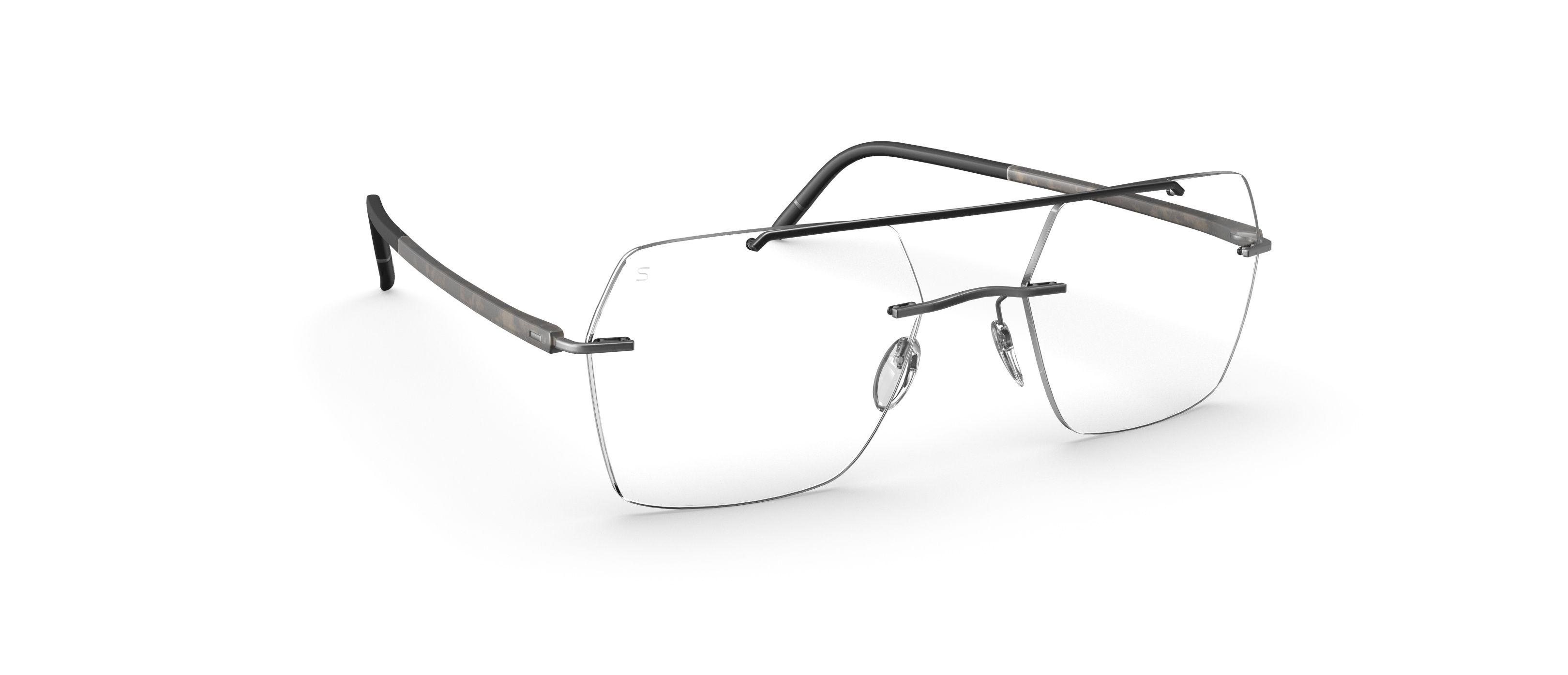 The Wave 5567 OB Eyeglasses (Chassis #5567) - Silhouette Rimless