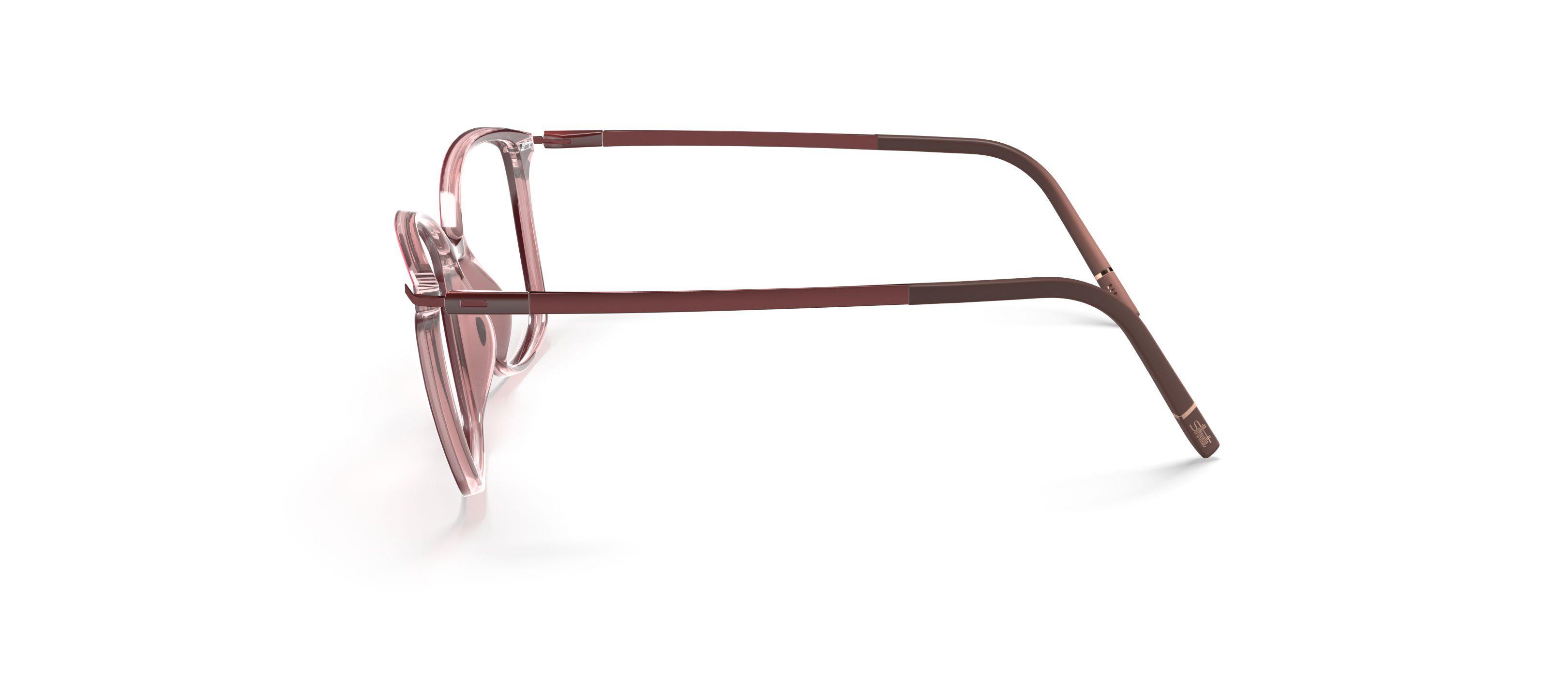 VTG Silhouette, Austria, Opaque Frosted Rose Floating Lens Rx Frames EUC w Case Amazon.com: Eyeglasses Silhouette Titan Dynamics Contour  main image 3