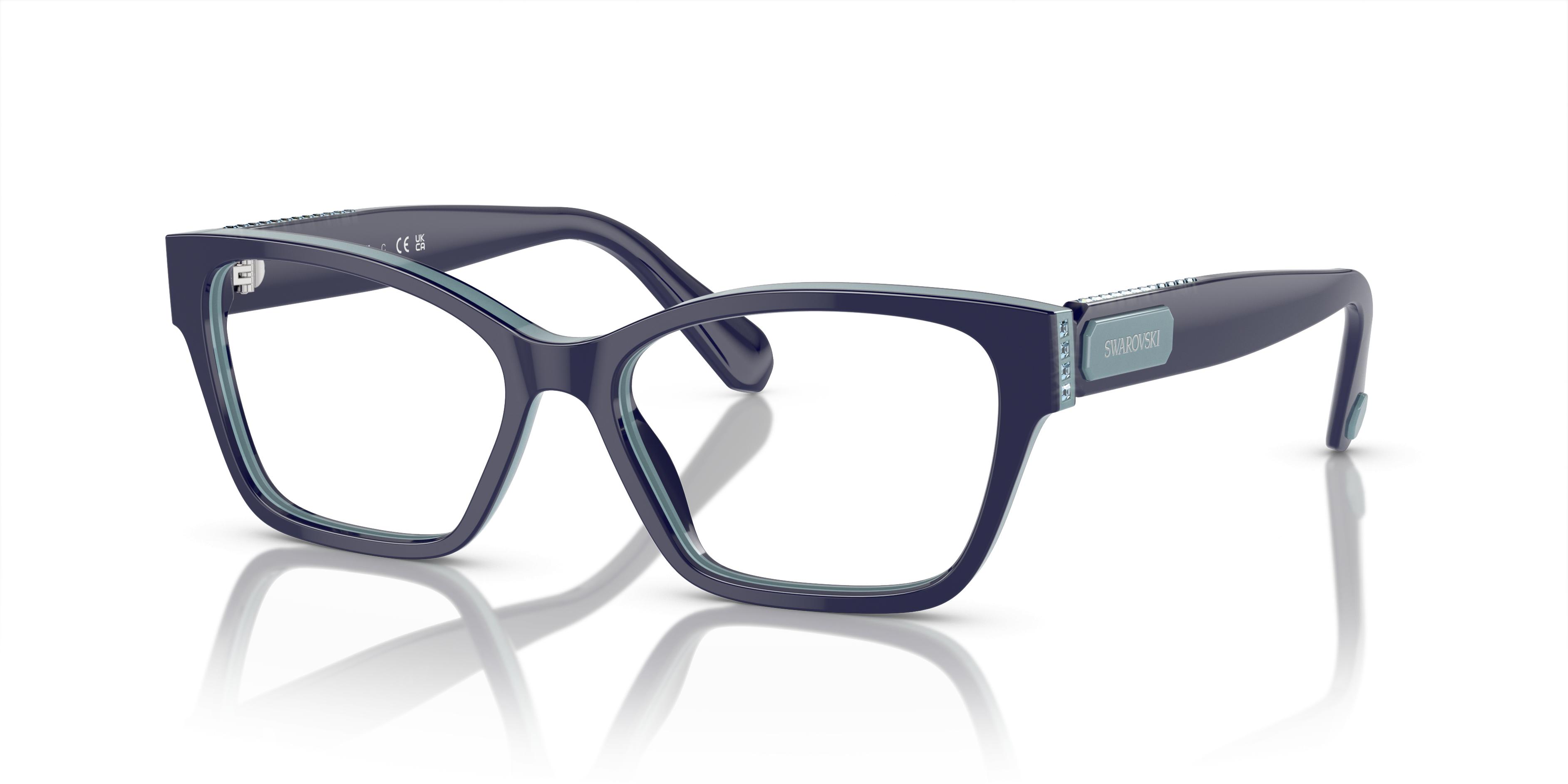 Swarovski Black Metal & Plastic Glasses Women\ display picture 3
