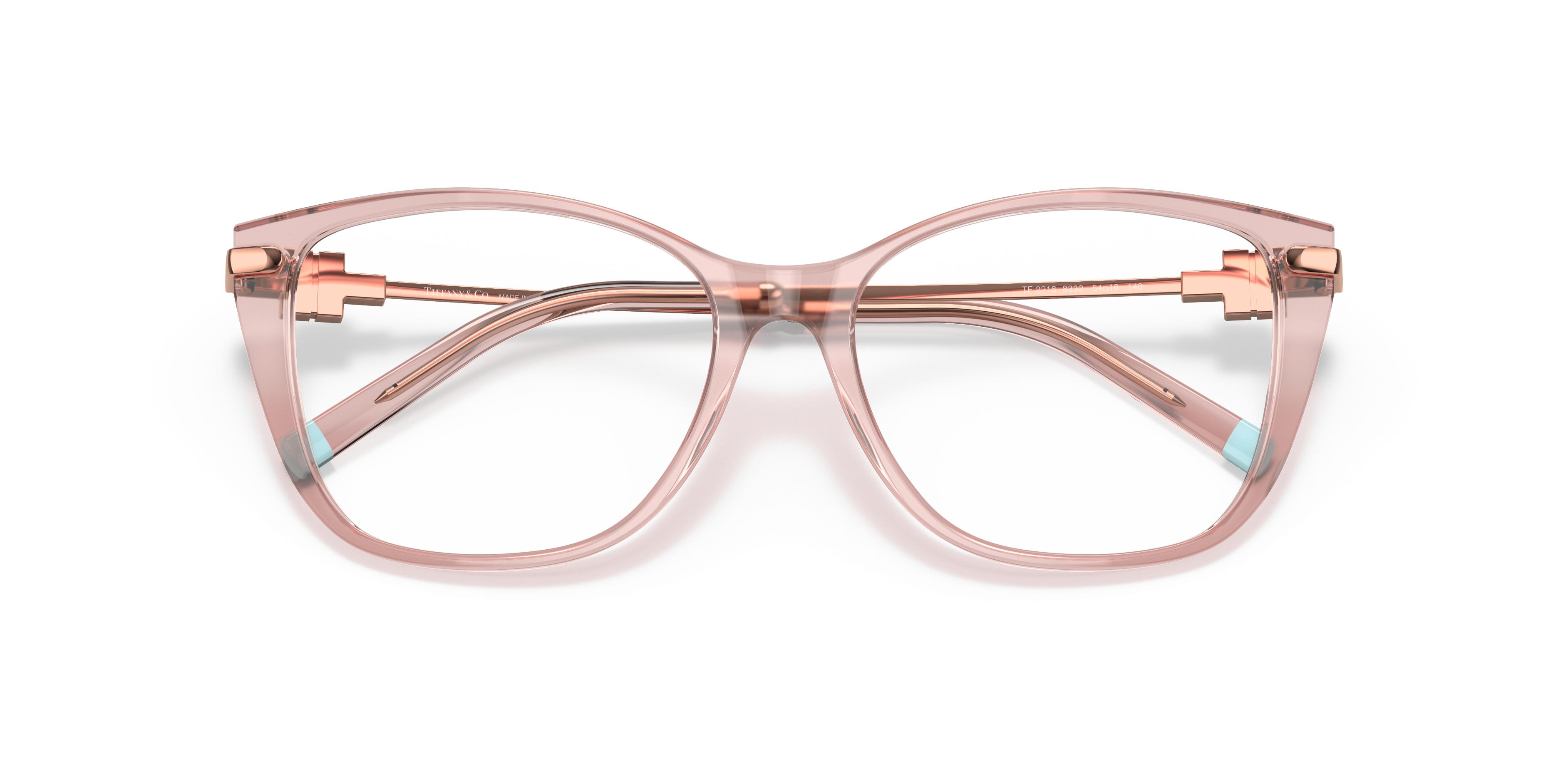 Tiffany & Co. Eyeglasses Women\'s Cloud Pink On Pale Gold 52 16 140 New TIFFANY & Co Eyeglasses TF 1150 6021 55-15 140 Gold  main image 2