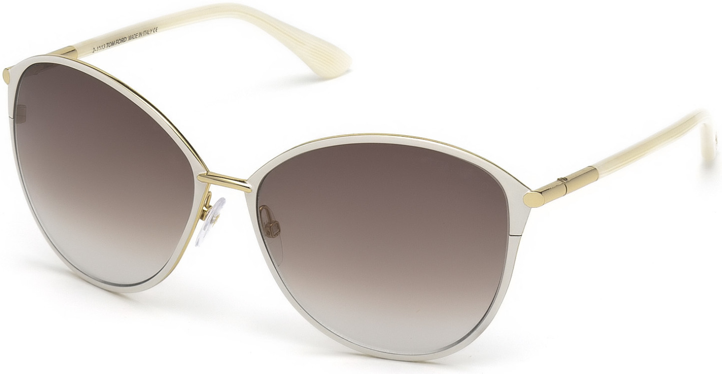 Tom Ford Sunglasses “Penelope” Amazon.com: Tom Ford Penelope TF320 32F Gold / White  main image 2