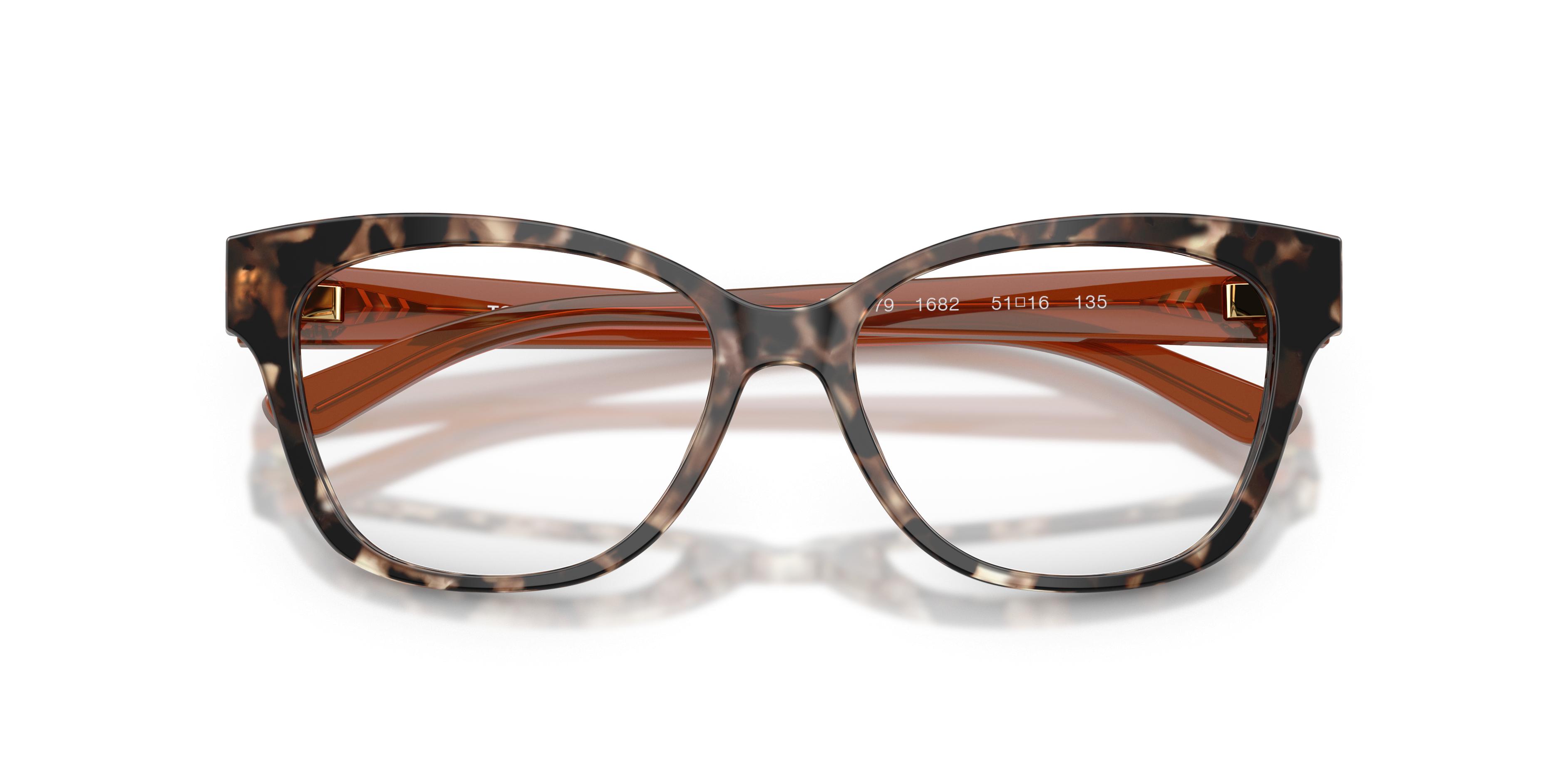 Tory Burch TY2079 1682 Pearl Brown Tortoise Eyeglasses w Flexhinge and Case 51mm 0TY2079__1682__P21__shad__qt.  main image 2