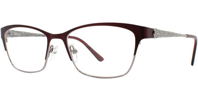 NWT WOMEN\'S ADRIENNE VITTADINI EYEGLASS FRAMES 1212 GUNMETAL Adrienne Vittadini AV 1266 - Best Price and Available as  main image 2